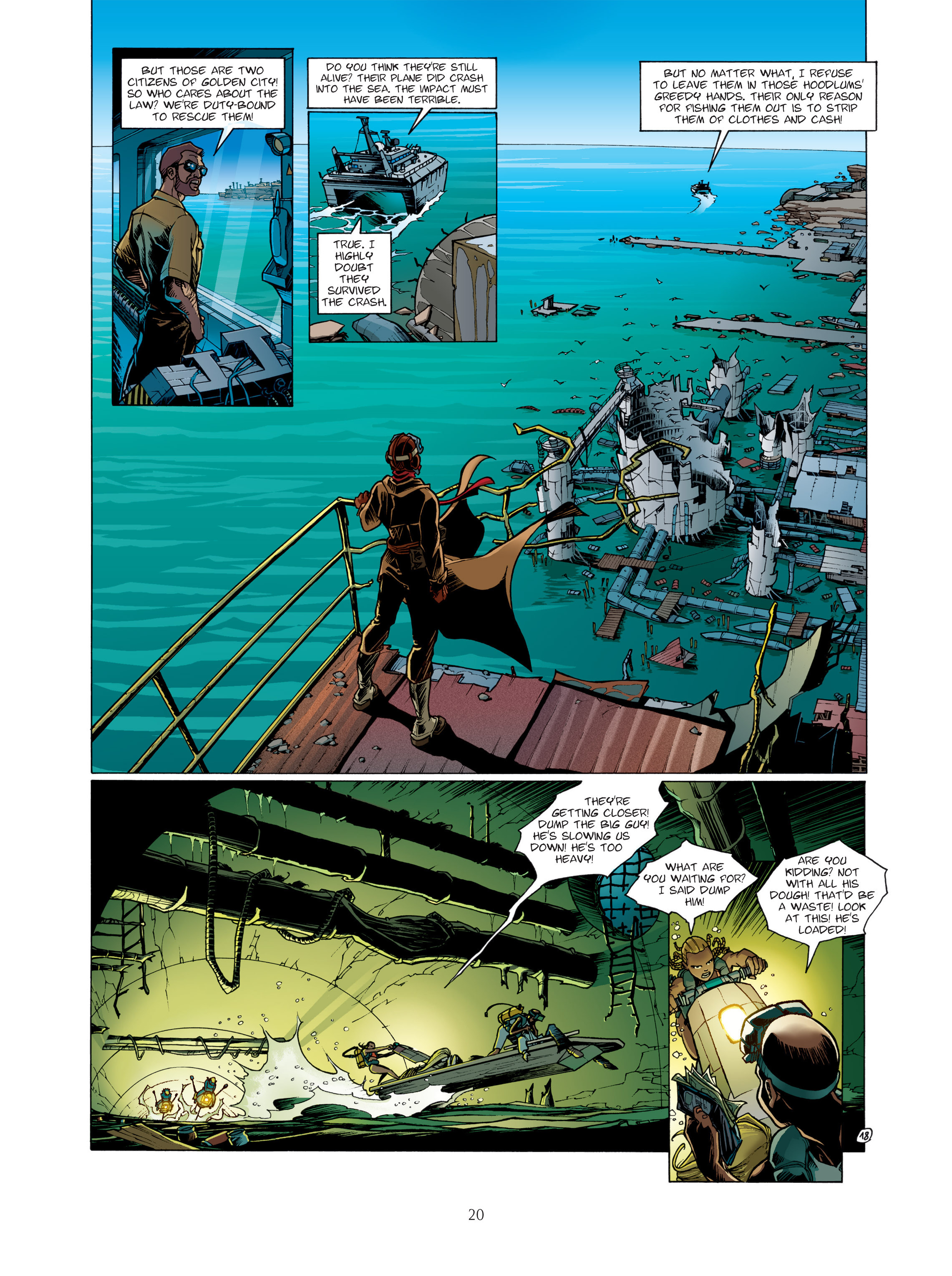 Read online Golden City comic -  Issue #1 - 20