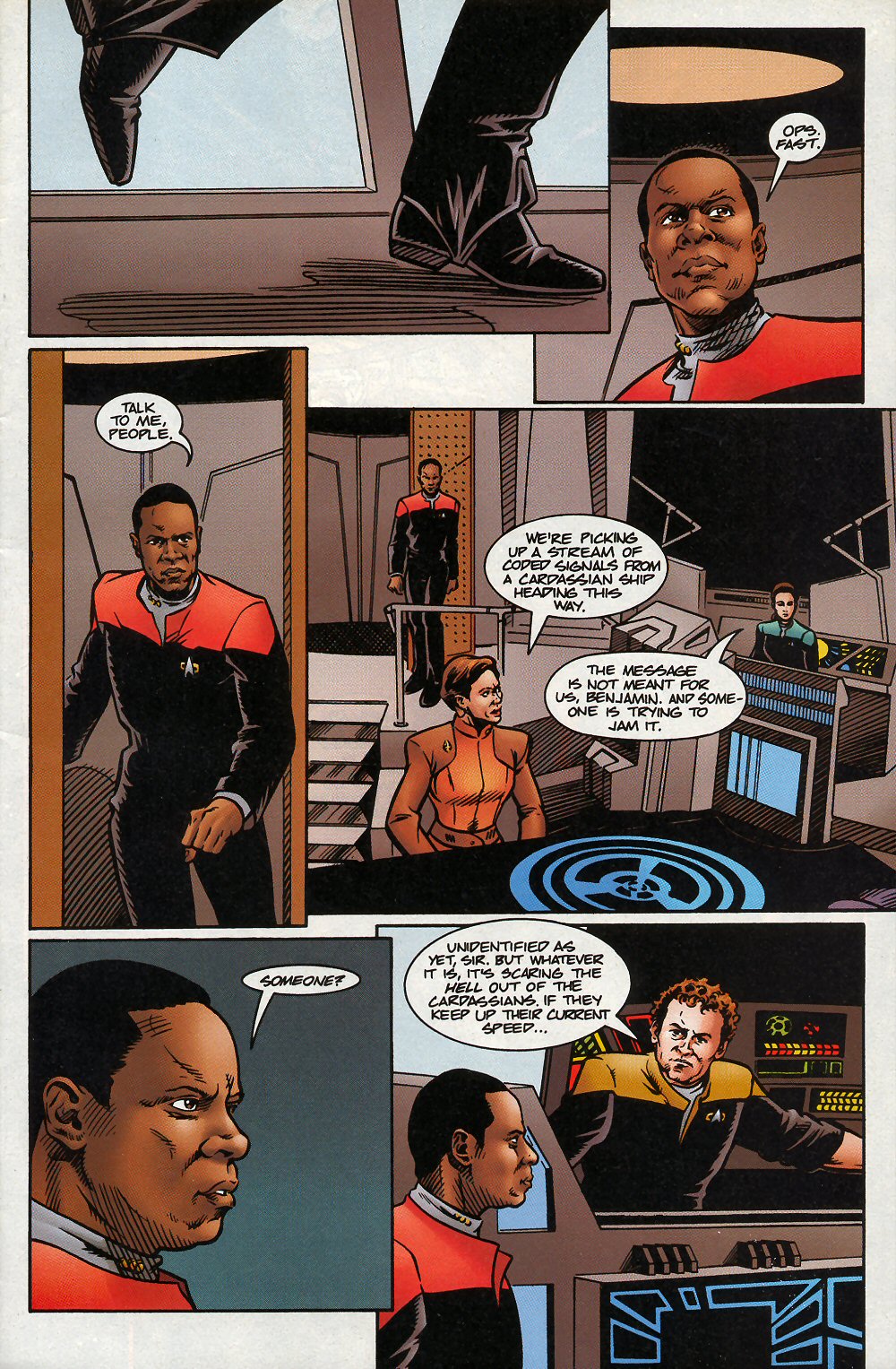 Read online Star Trek: Deep Space Nine (1993) comic -  Issue #26 - 3