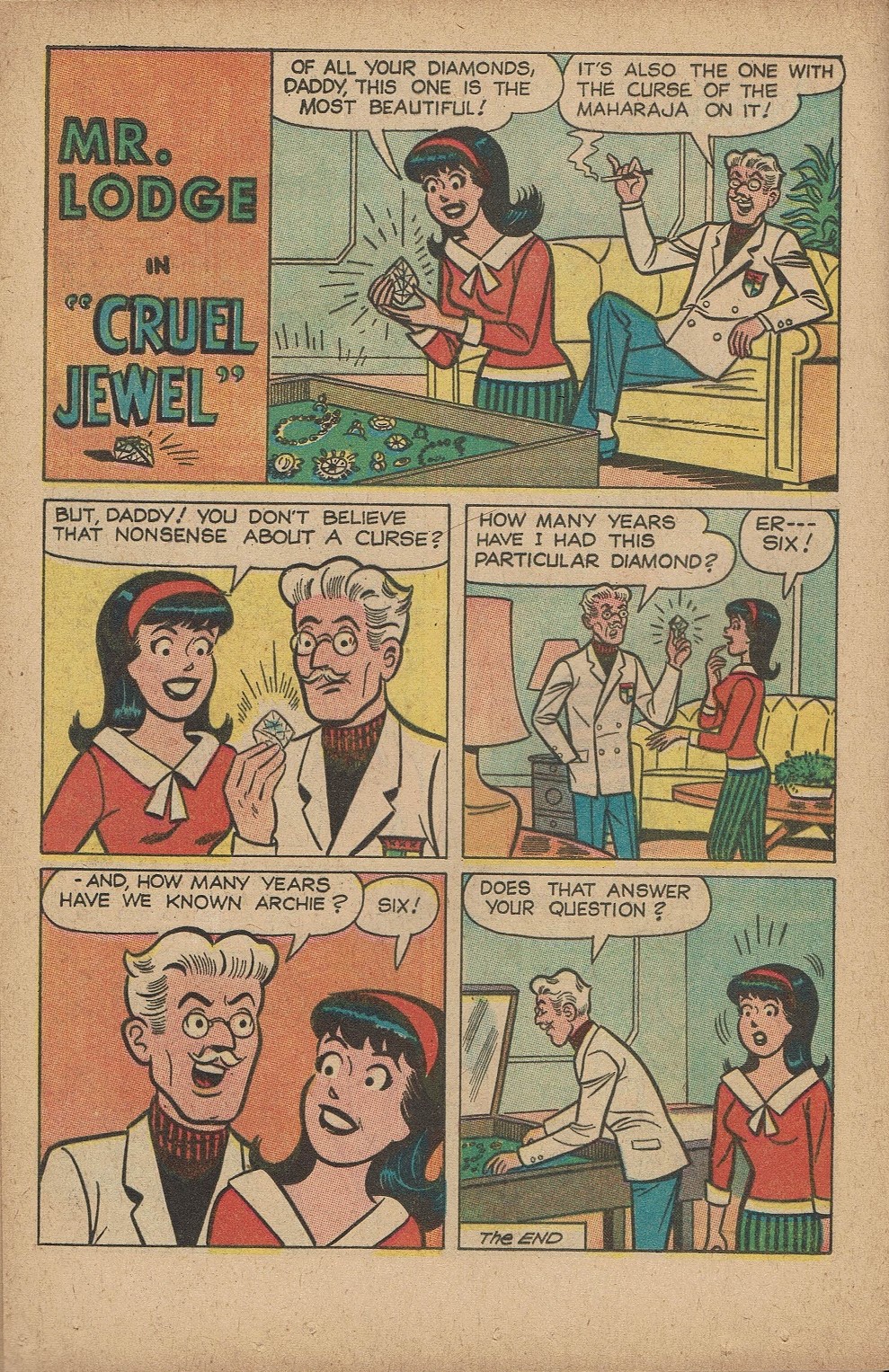 Read online Archie's Joke Book Magazine comic -  Issue #125 - 16