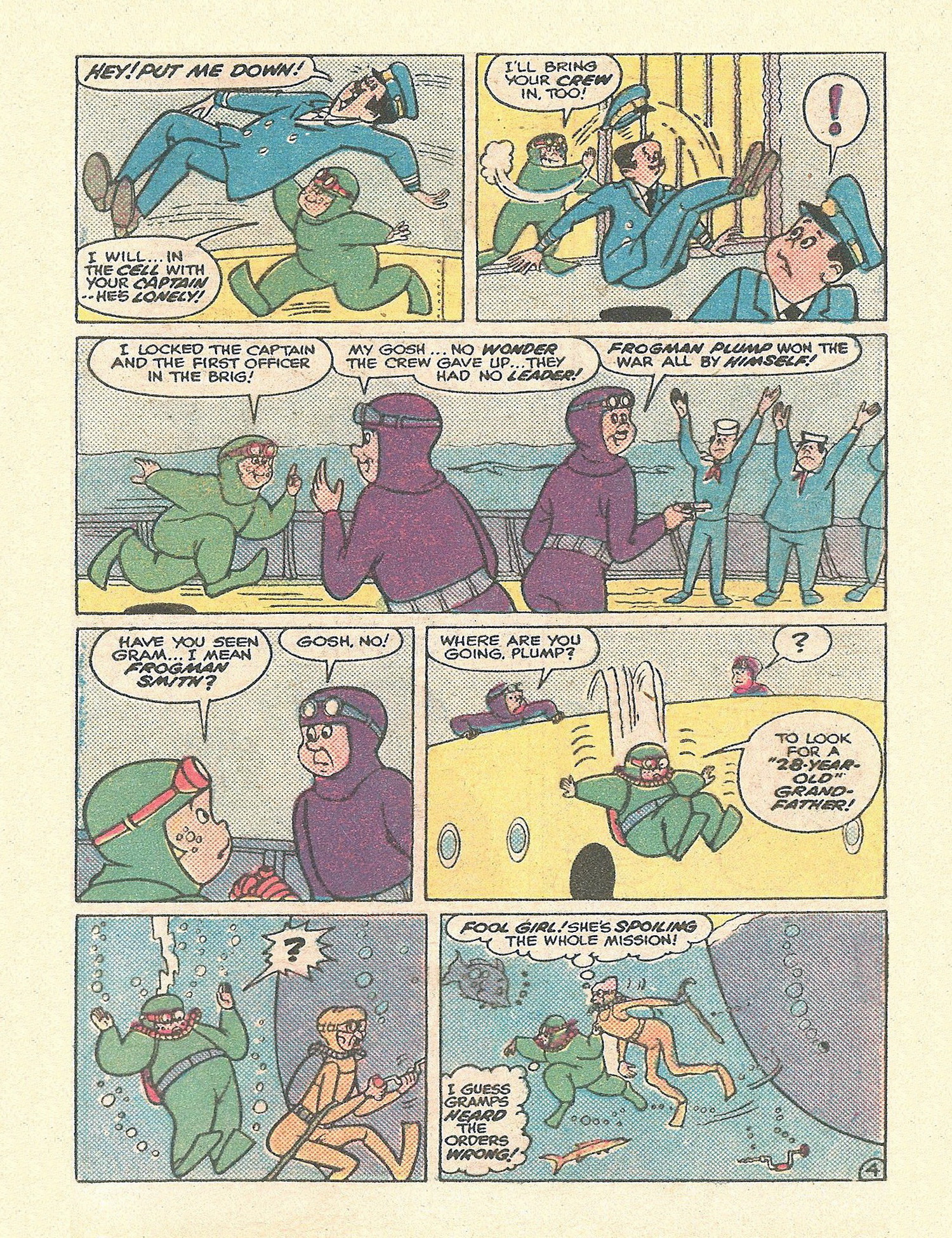 Read online Richie Rich Digest Stories comic -  Issue #13 - 61