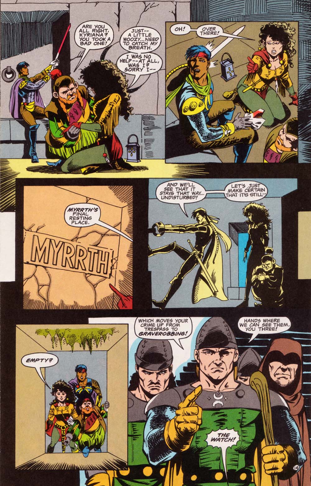 Read online Advanced Dungeons & Dragons comic -  Issue #5 - 15