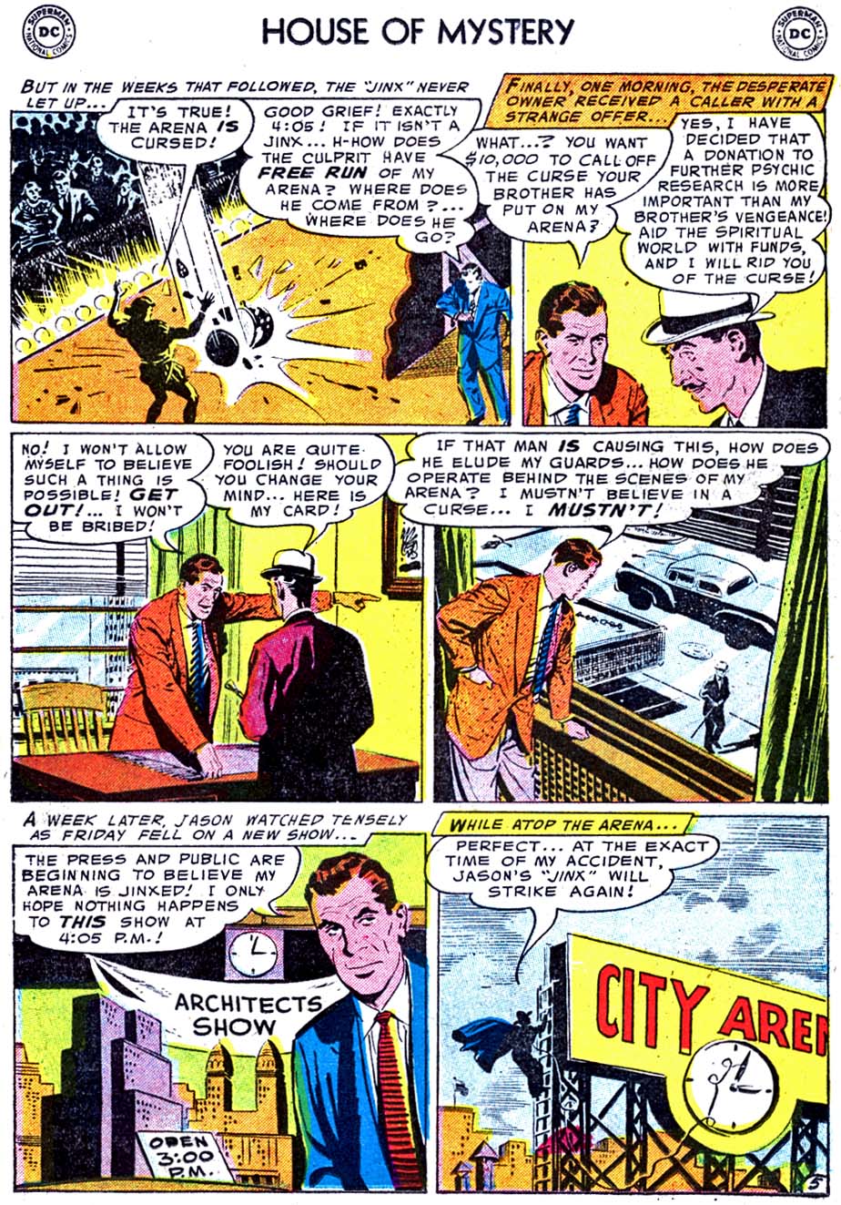 Read online House of Mystery (1951) comic -  Issue #46 - 21