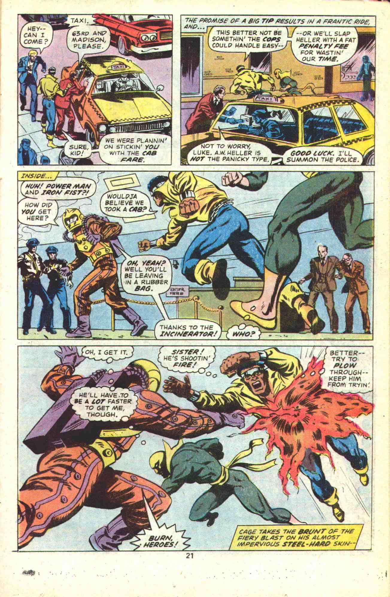 Read online Power Man and Iron Fist (1978) comic -  Issue #54 - 12