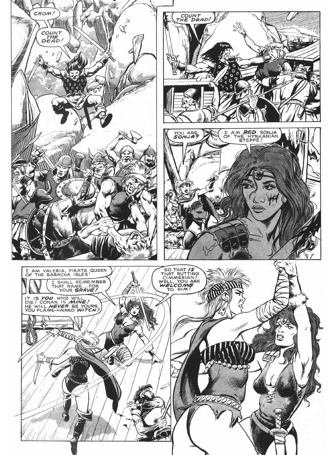 Read online The Savage Sword Of Conan comic -  Issue #170 - 38