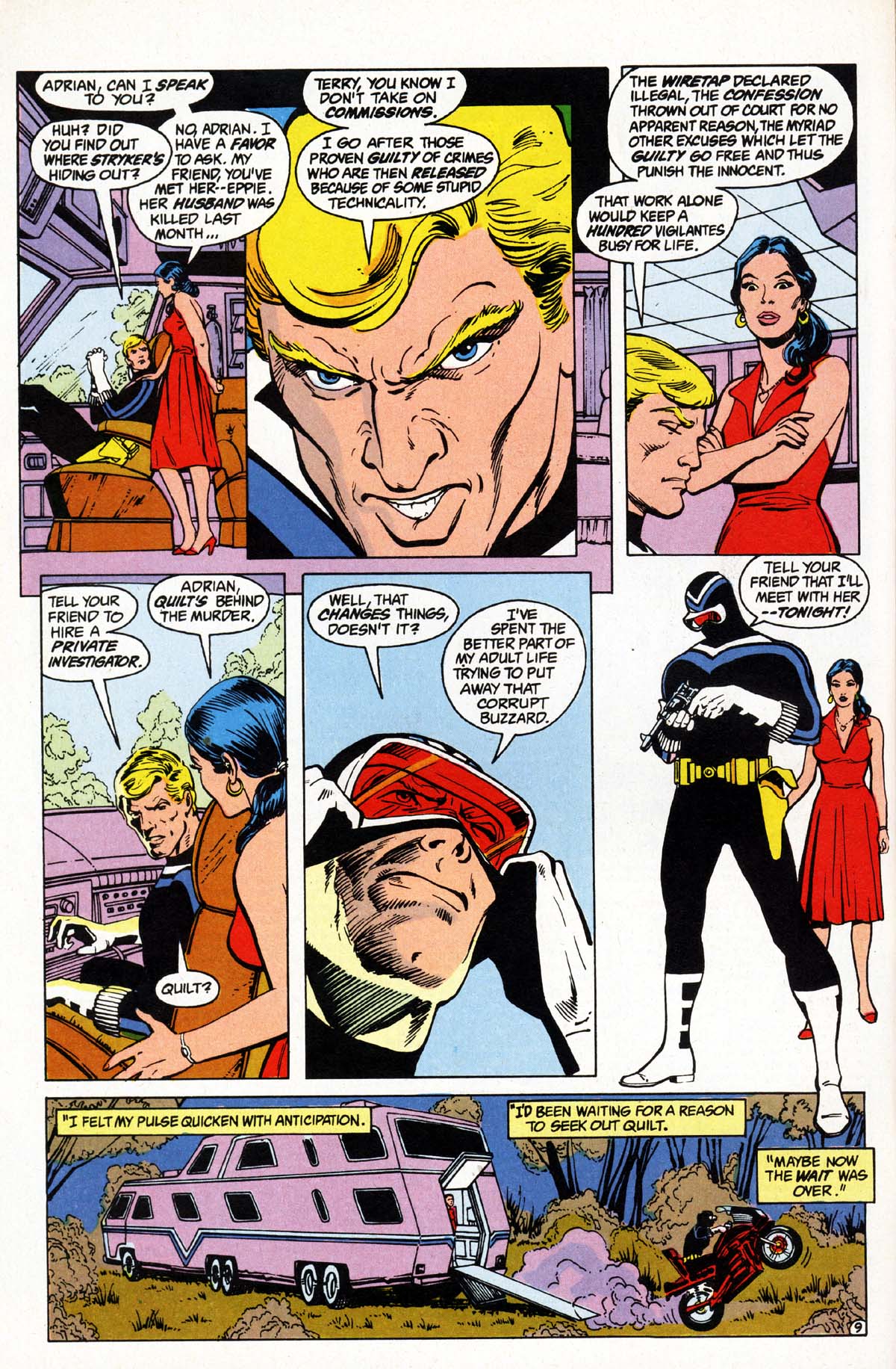 Read online Vigilante (1983) comic -  Issue #1 - 10
