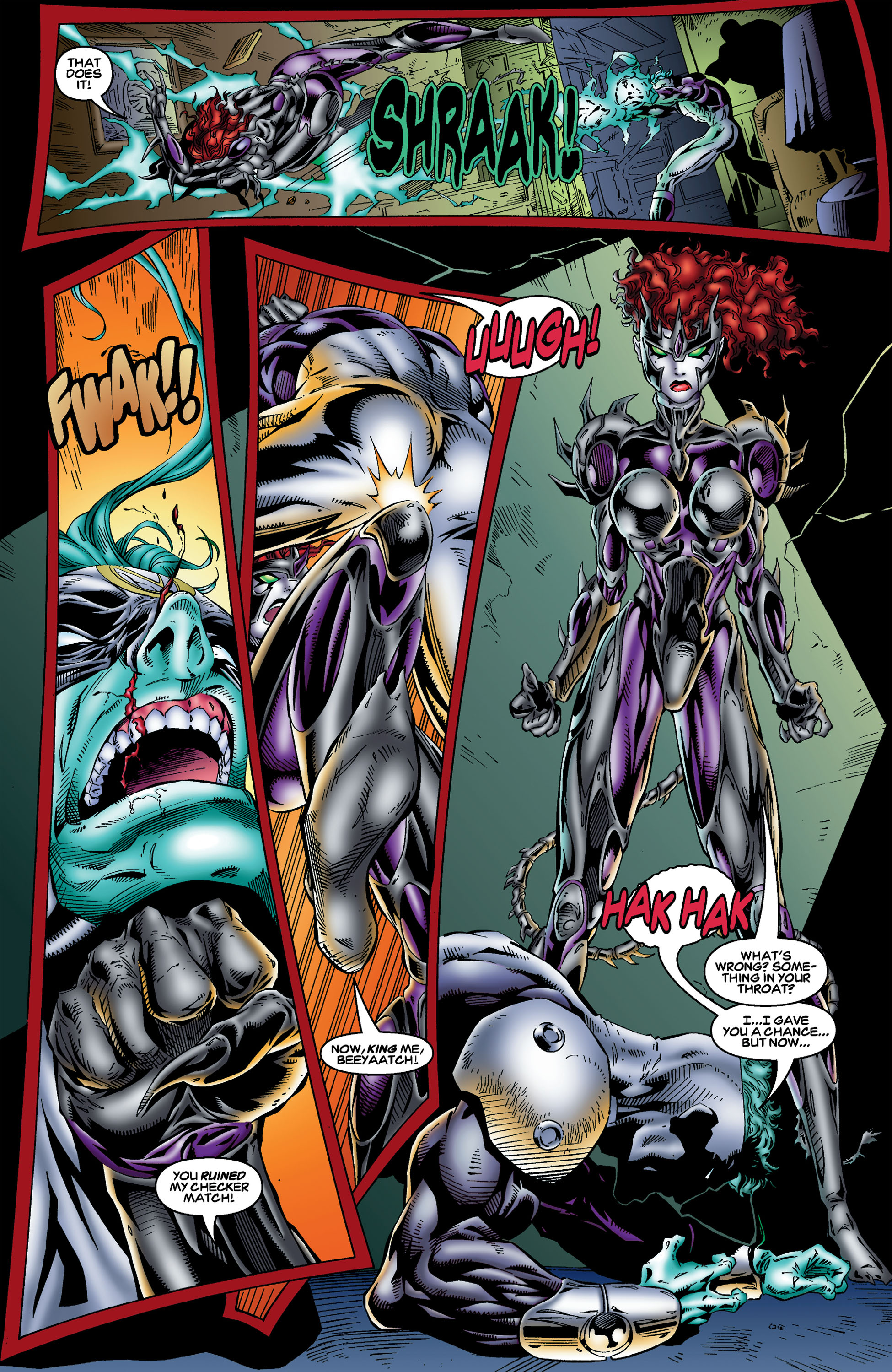 Read online Backlash comic -  Issue #17 - 16
