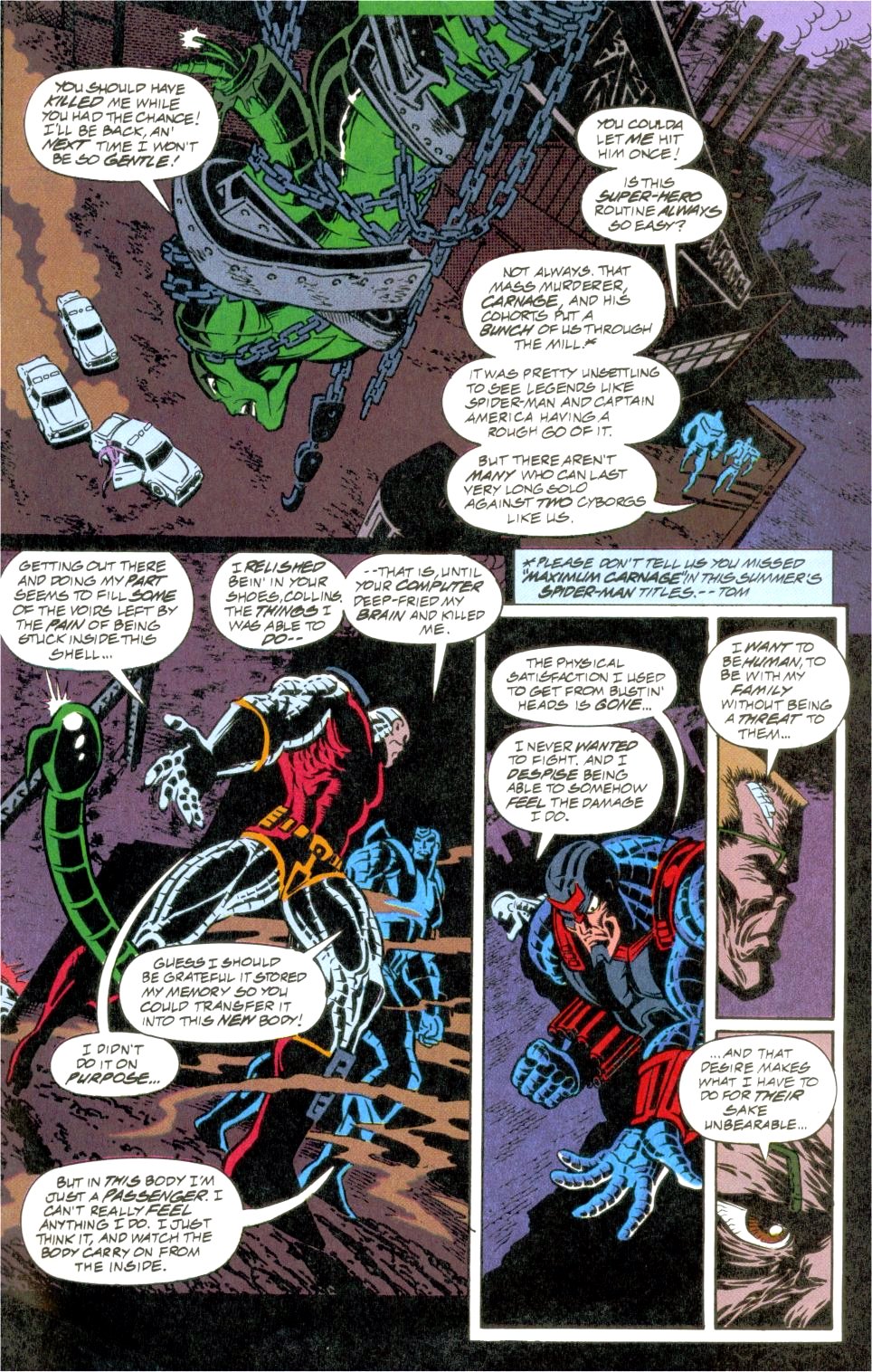 Read online Deathlok (1991) comic -  Issue #31 - 9