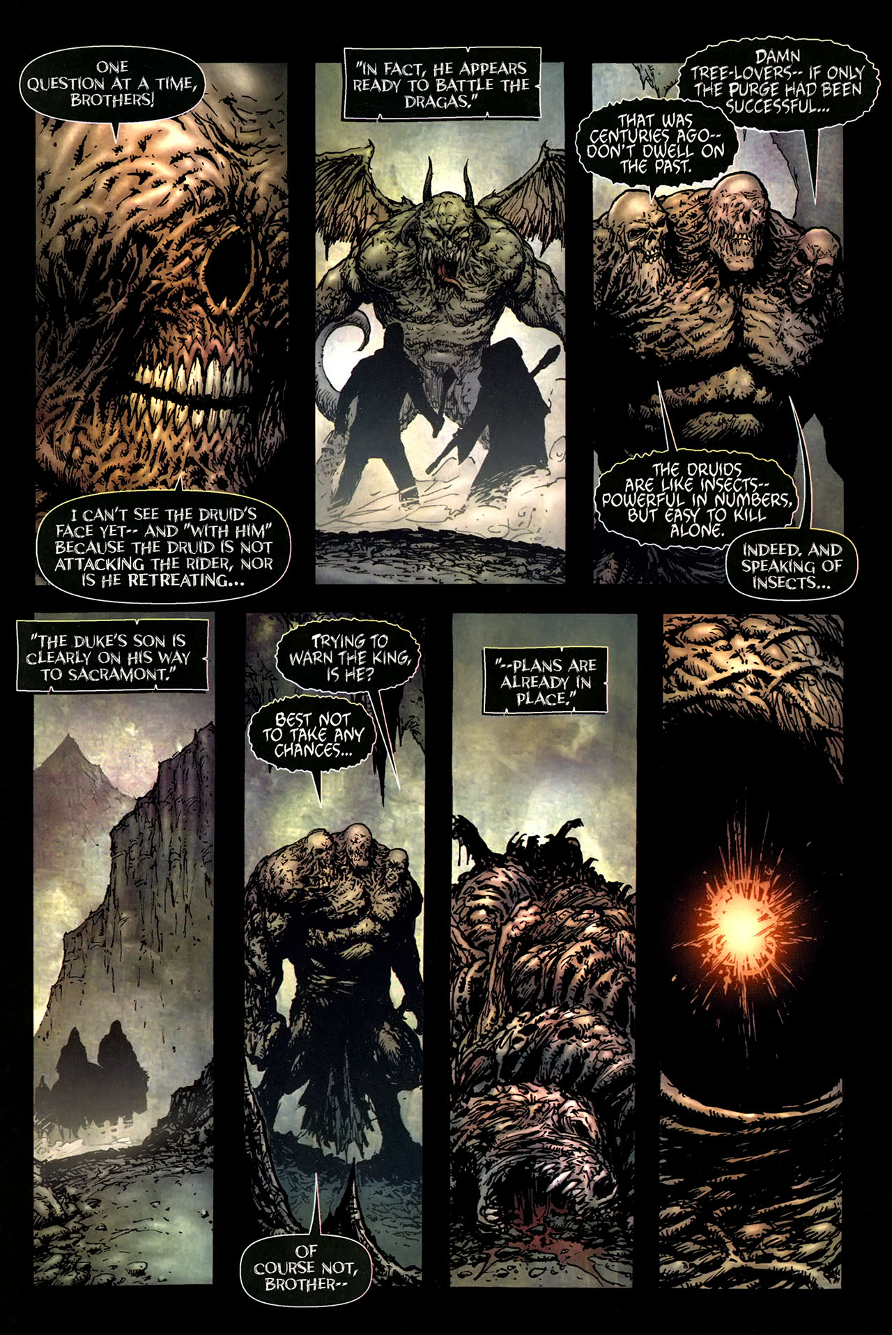 Read online Frank Frazetta's Death Dealer comic -  Issue #4 - 9