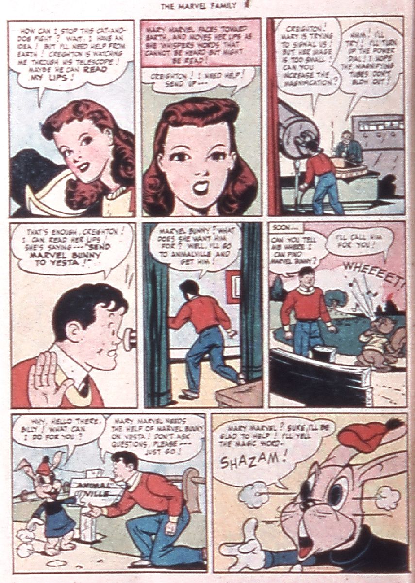 Read online The Marvel Family comic -  Issue #28 - 32