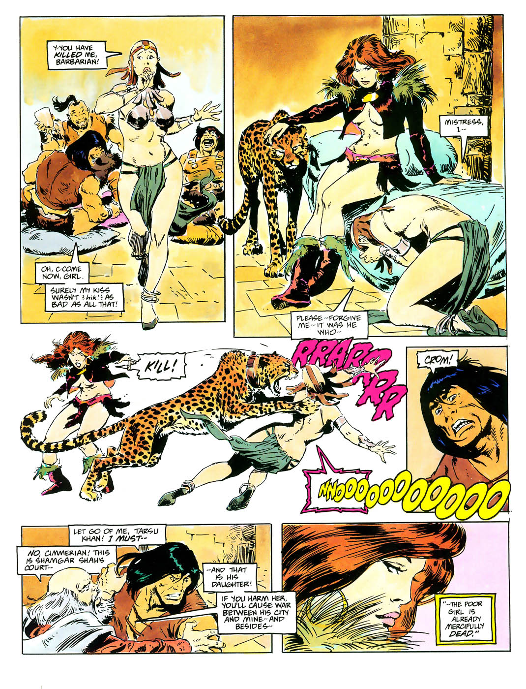 Read online Marvel Graphic Novel comic -  Issue #69 - Conan - The Rogue - 25
