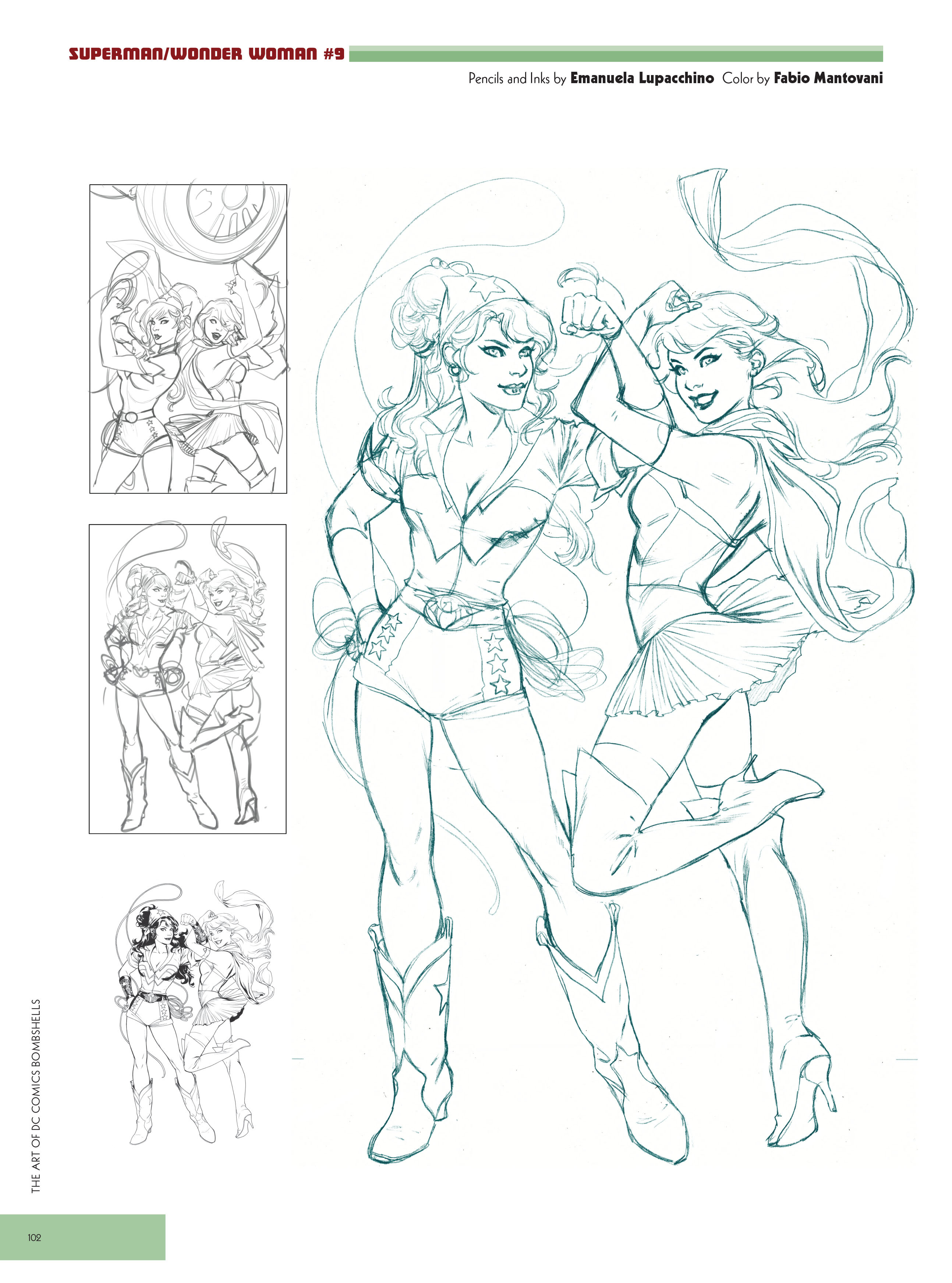 Read online The Art of DC Comics Bombshells comic -  Issue # TPB (Part 1) - 61
