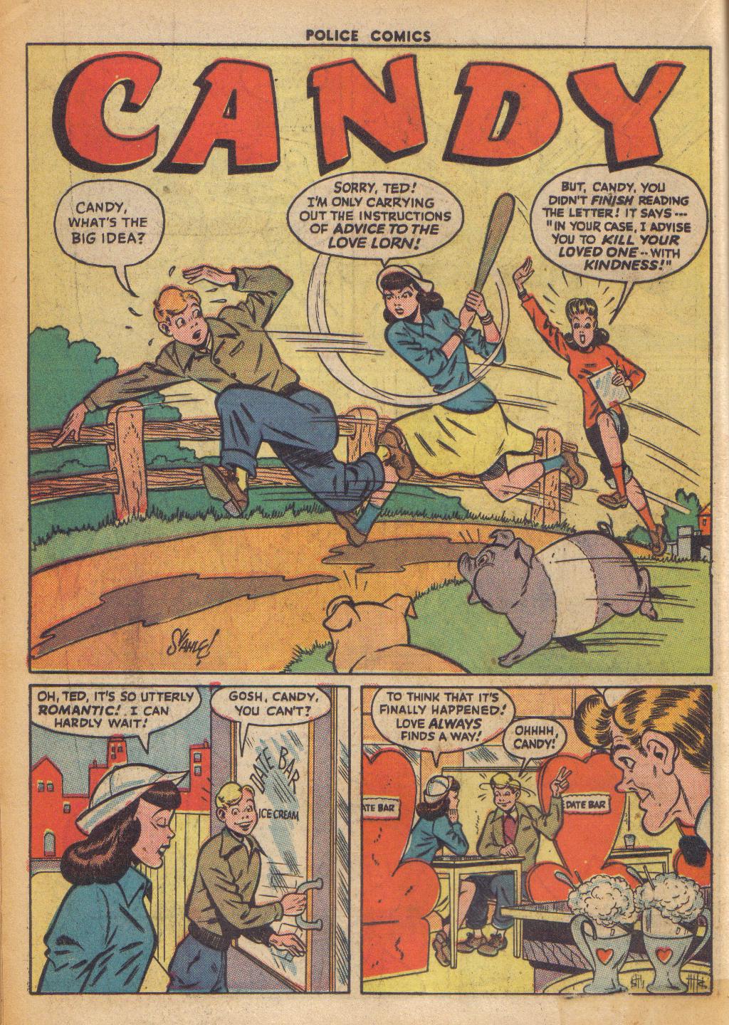 Read online Police Comics comic -  Issue #53 - 30