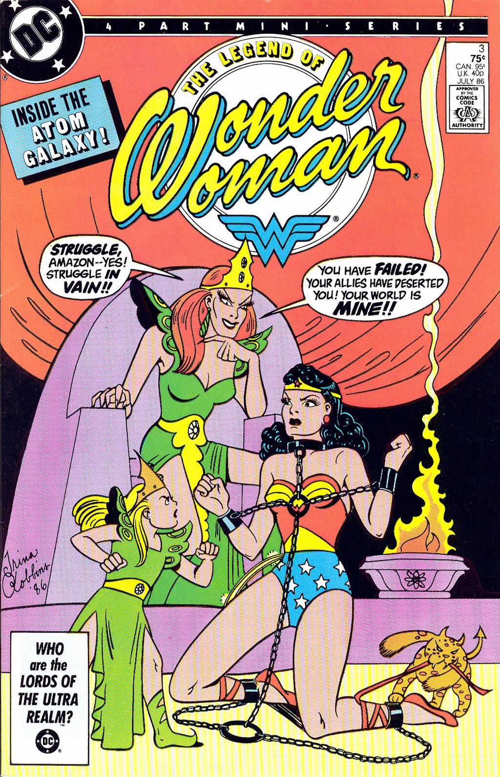The Legend of Wonder Woman (1986) issue 3 - Page 1