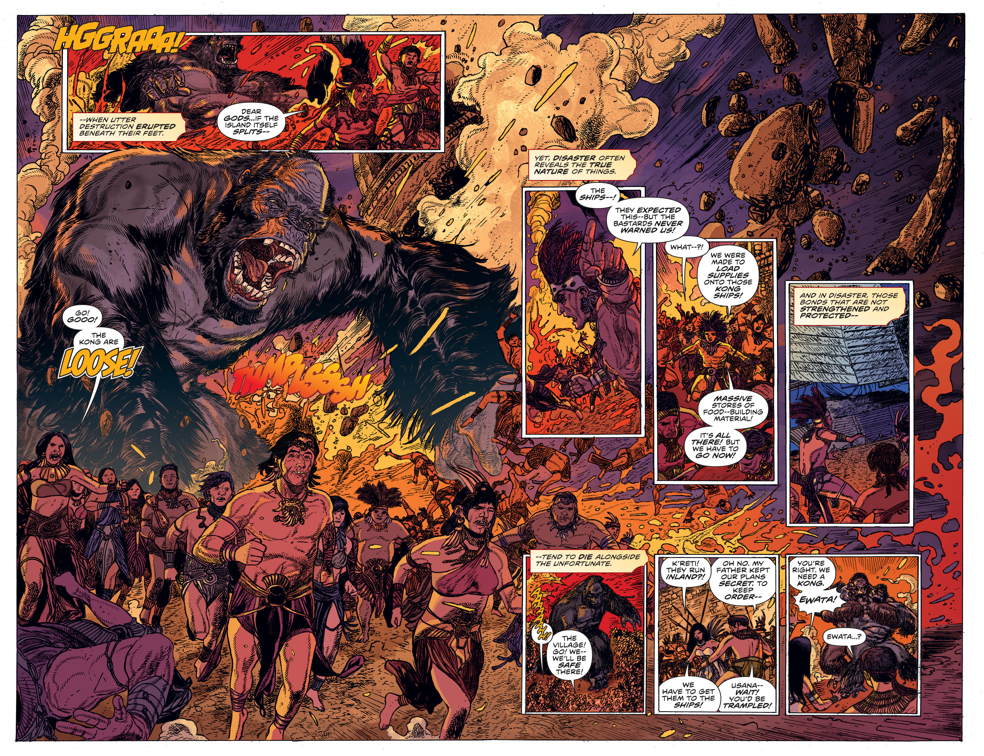 Read online Kong Of Skull Island comic -  Issue #3 - 4