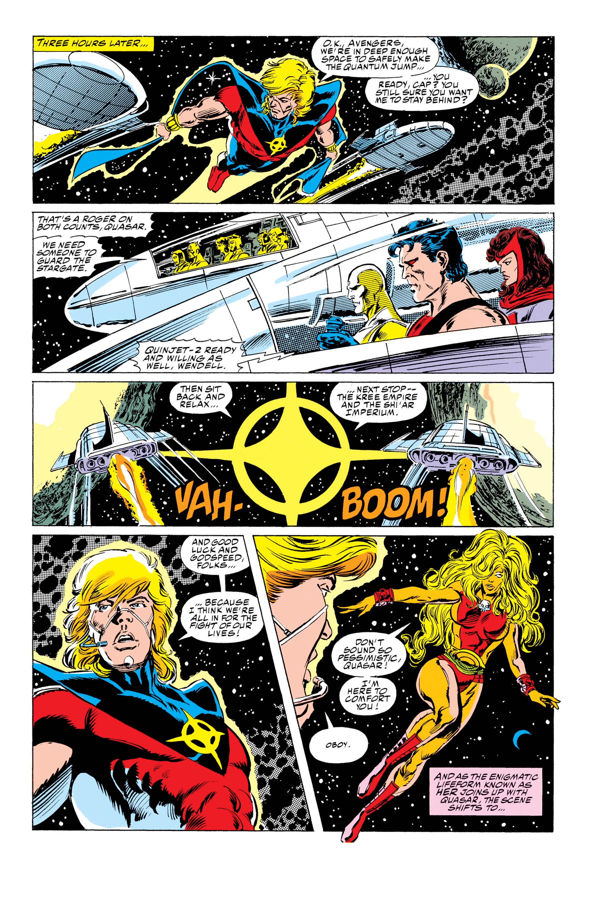 Read online Avengers Epic Collection: Operation Galactic Storm comic -  Issue # TPB (Part 2) - 12