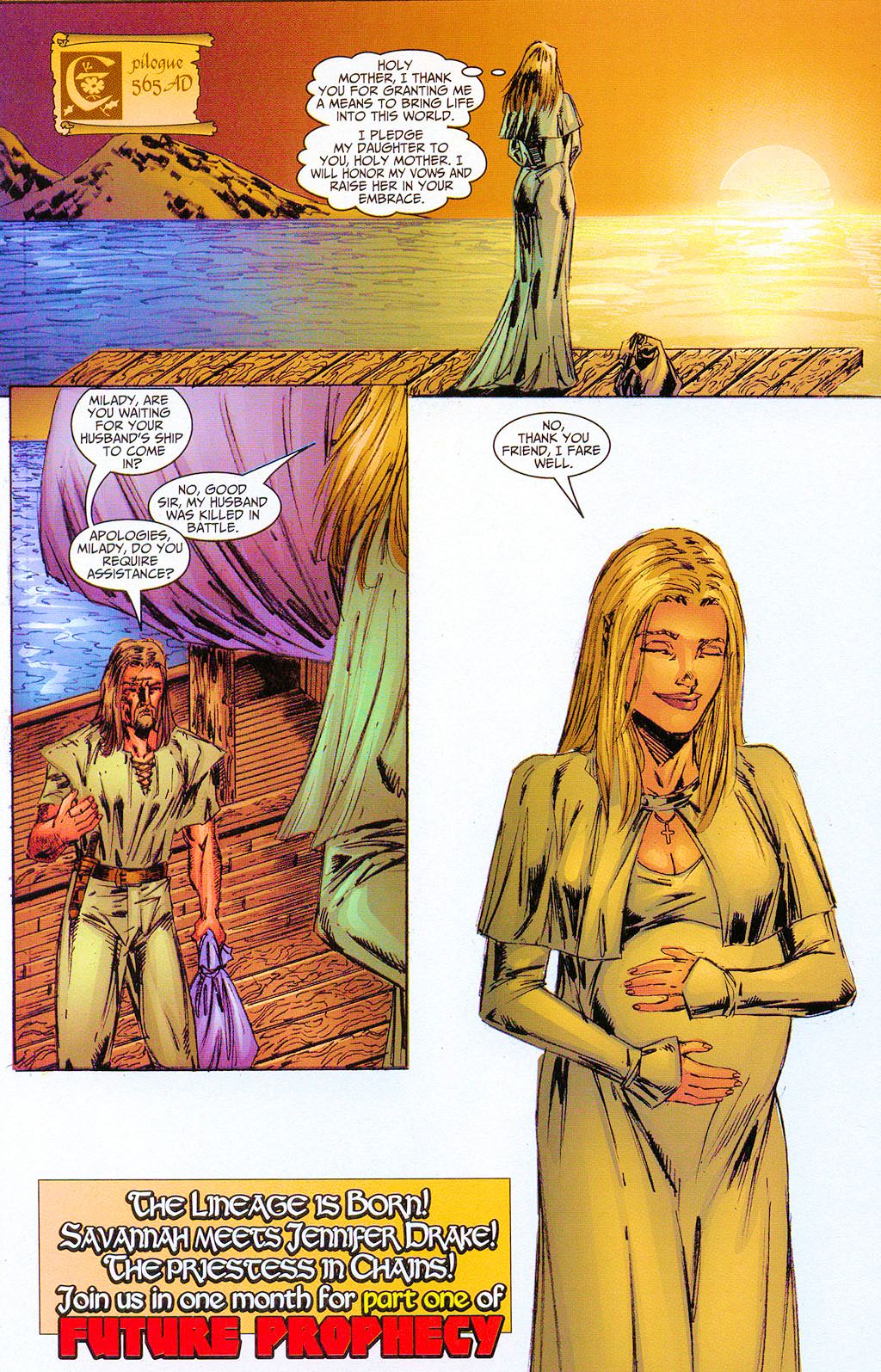 Read online Lady Pendragon comic -  Issue #6 - 23