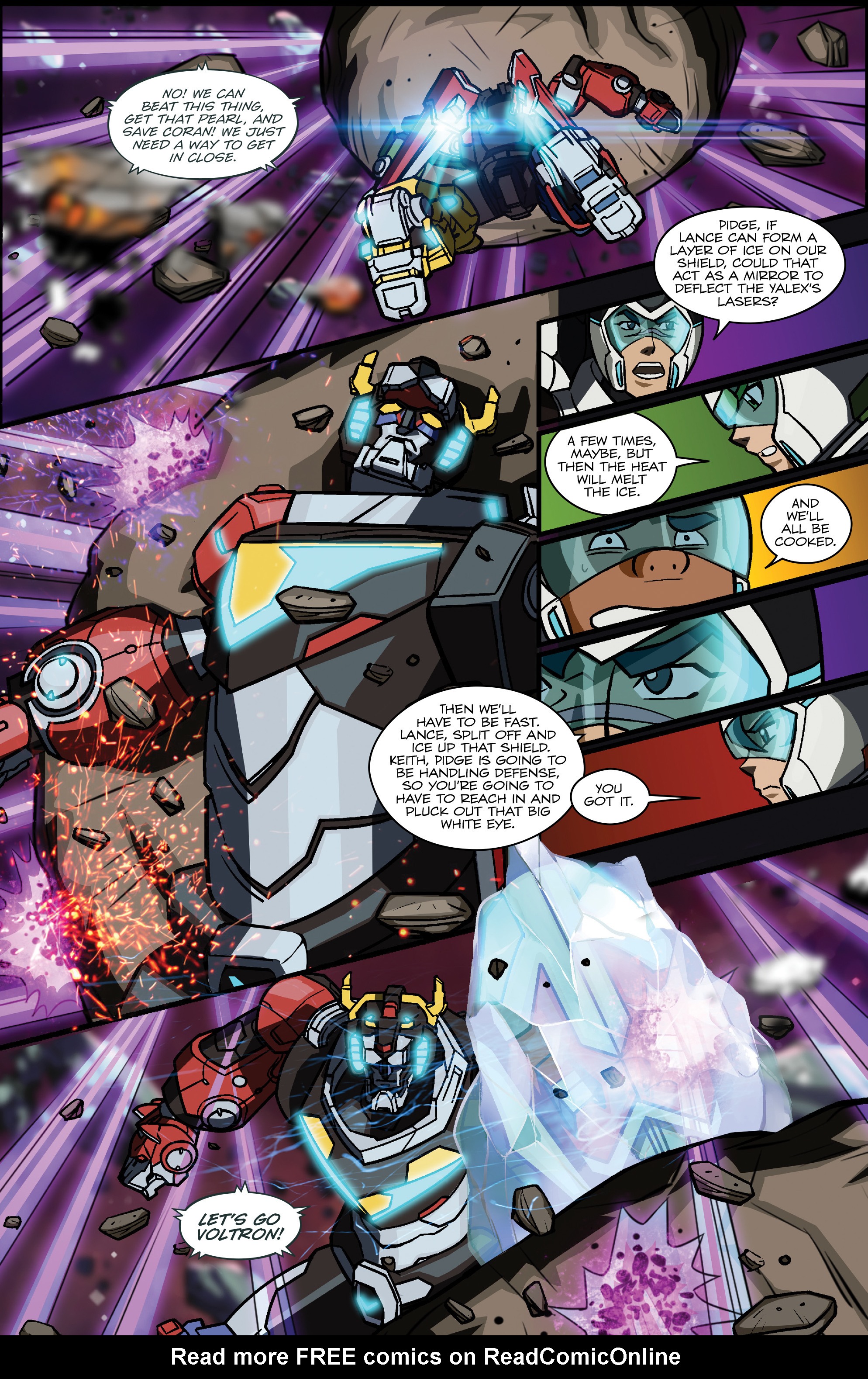 Read online Voltron: Legendary Defender comic -  Issue #5 - 20