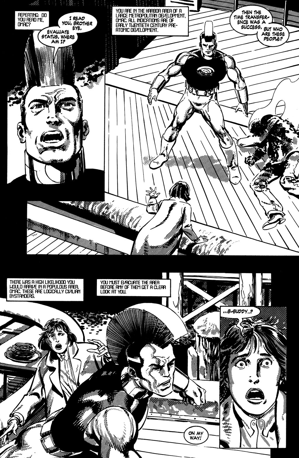 Read online OMAC: One Man Army Corps comic -  Issue #3 - 7