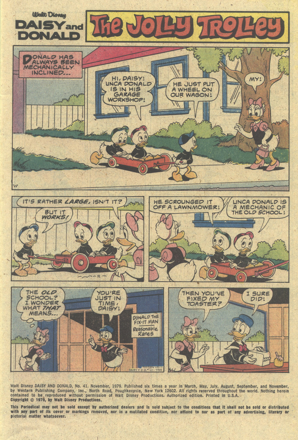 Read online Walt Disney Daisy and Donald comic -  Issue #41 - 3
