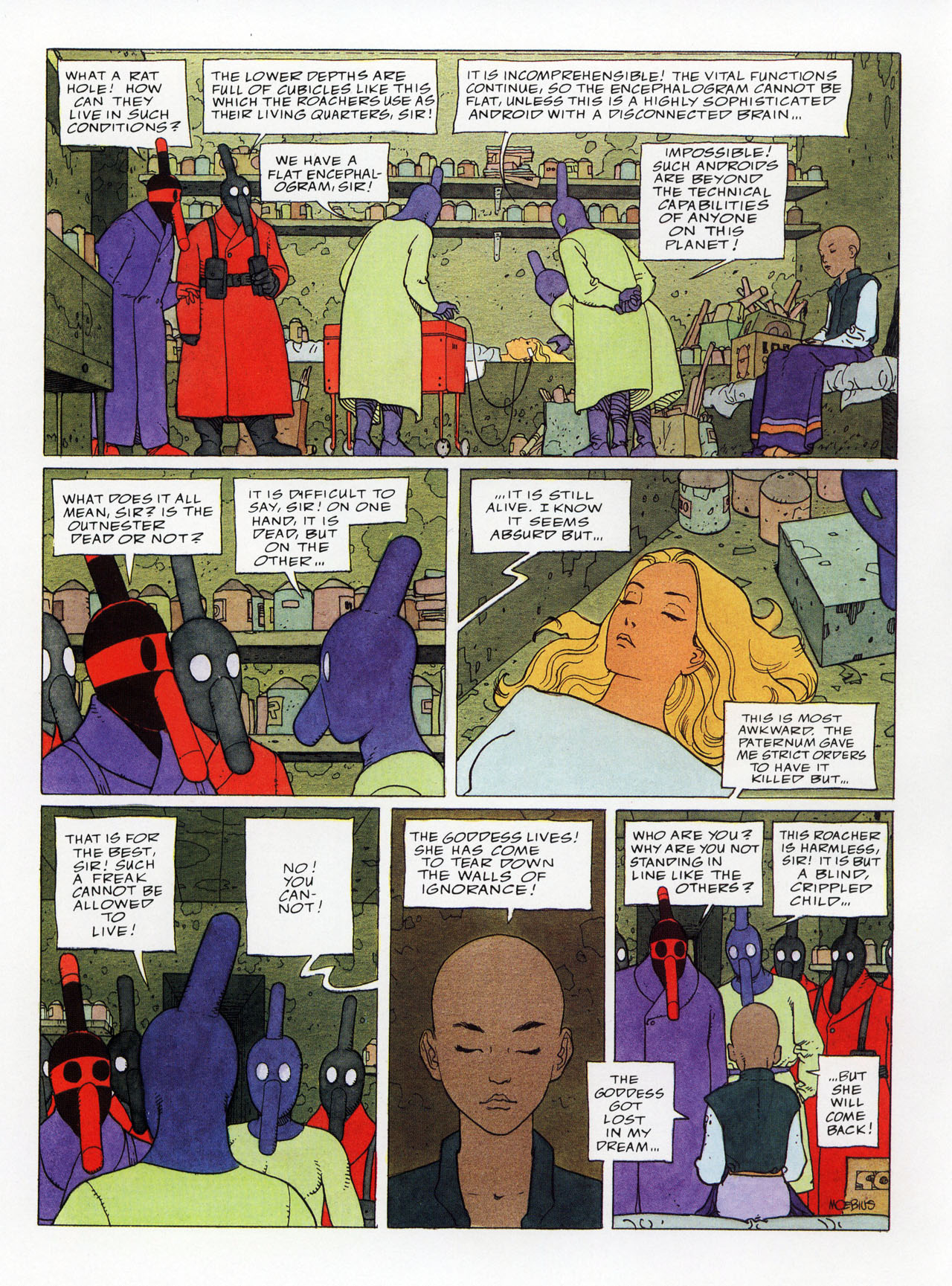 Read online Epic Graphic Novel: Moebius comic -  Issue # TPB 7 - 54