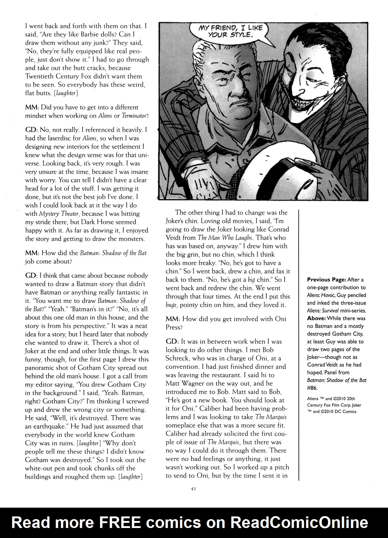 Read online Modern Masters comic -  Issue #24 - 43