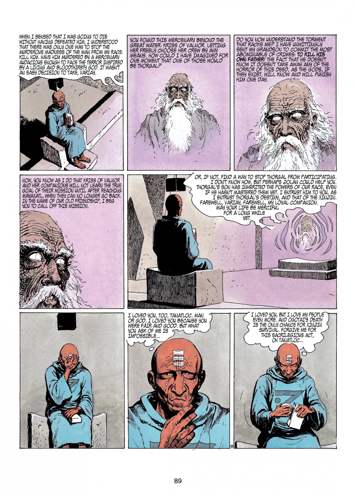 Read online Thorgal comic -  Issue #5 - 91