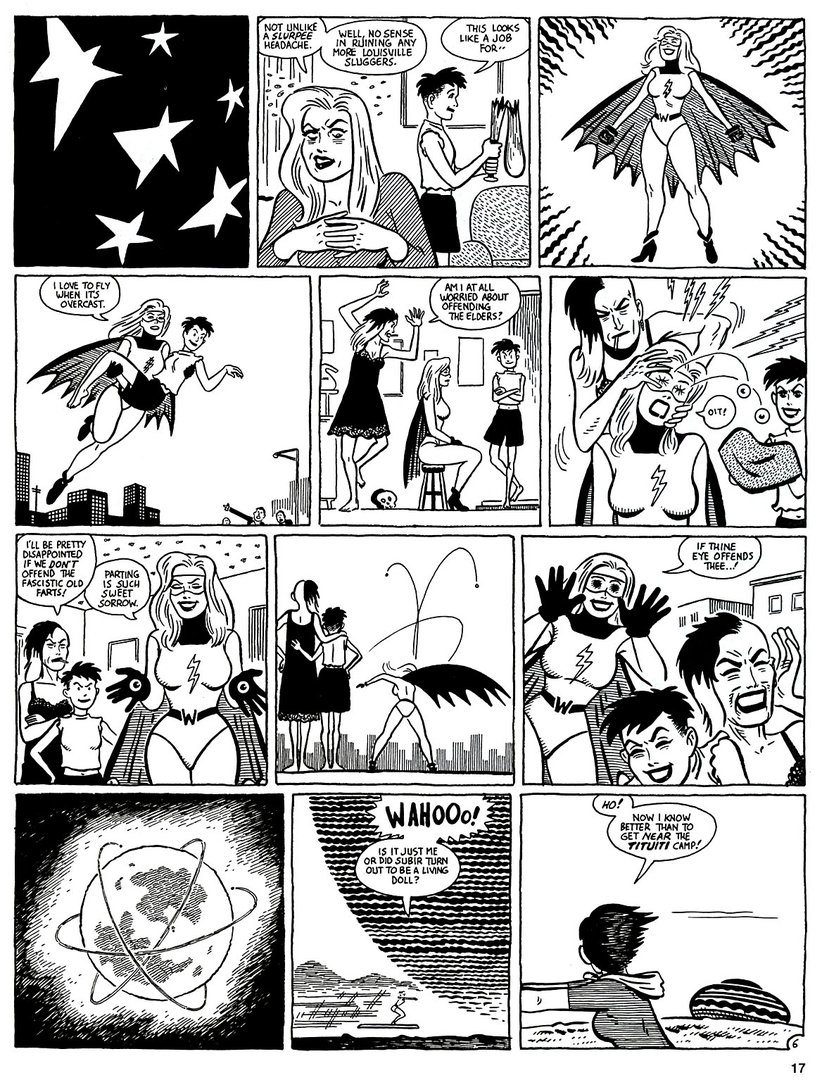 Read online Love and Rockets (1982) comic -  Issue #46 - 19