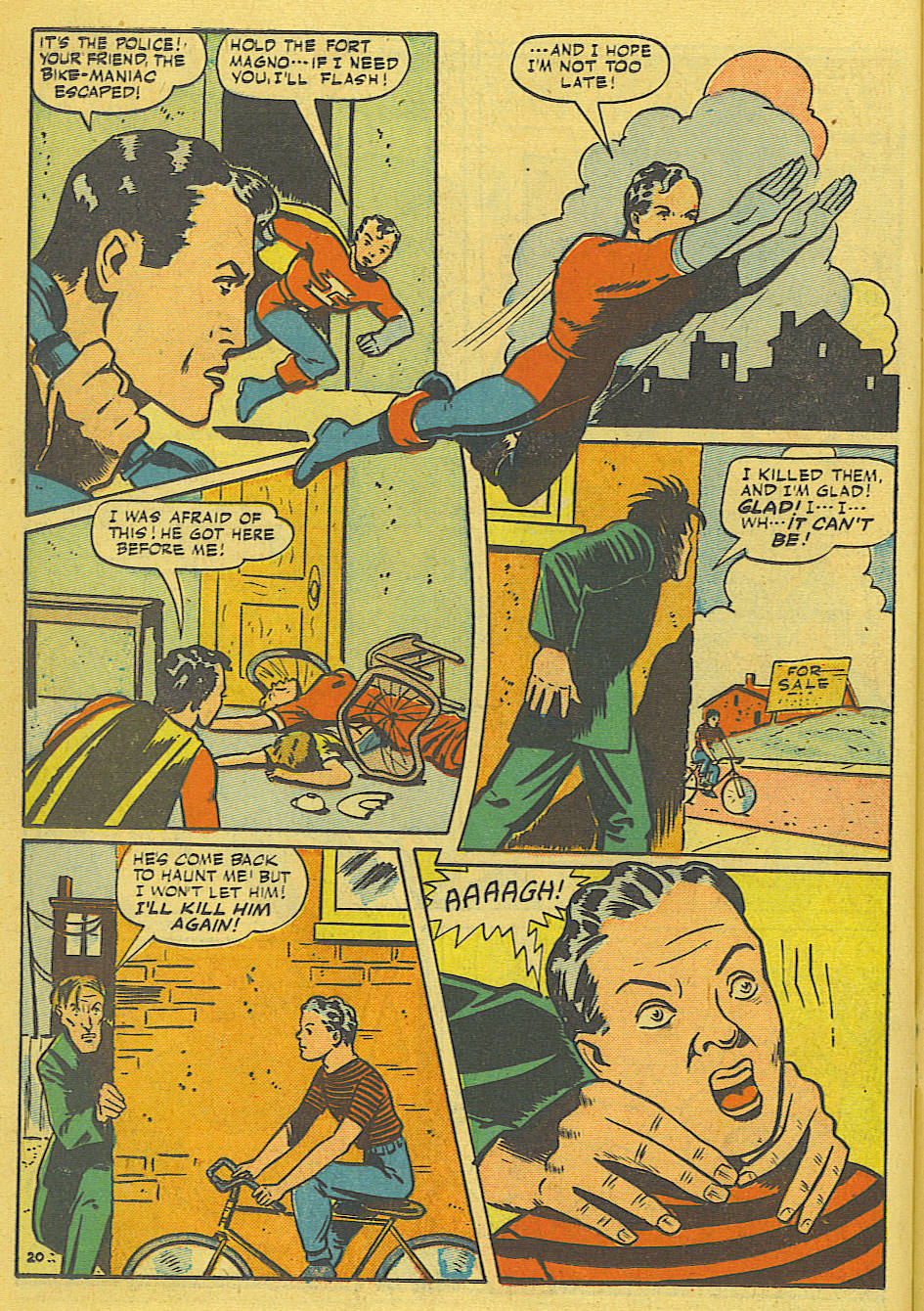 Read online Super-Mystery Comics comic -  Issue #31 - 20
