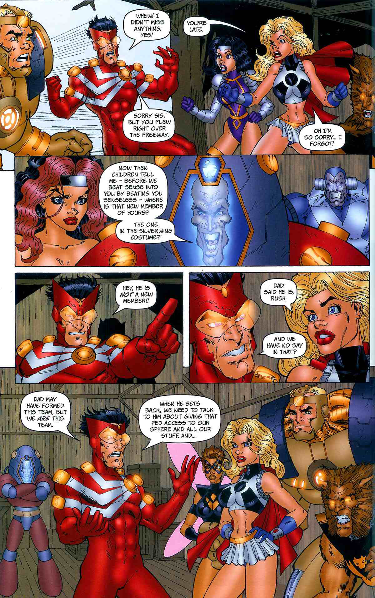 Read online Hyper-Actives comic -  Issue #2 - 17