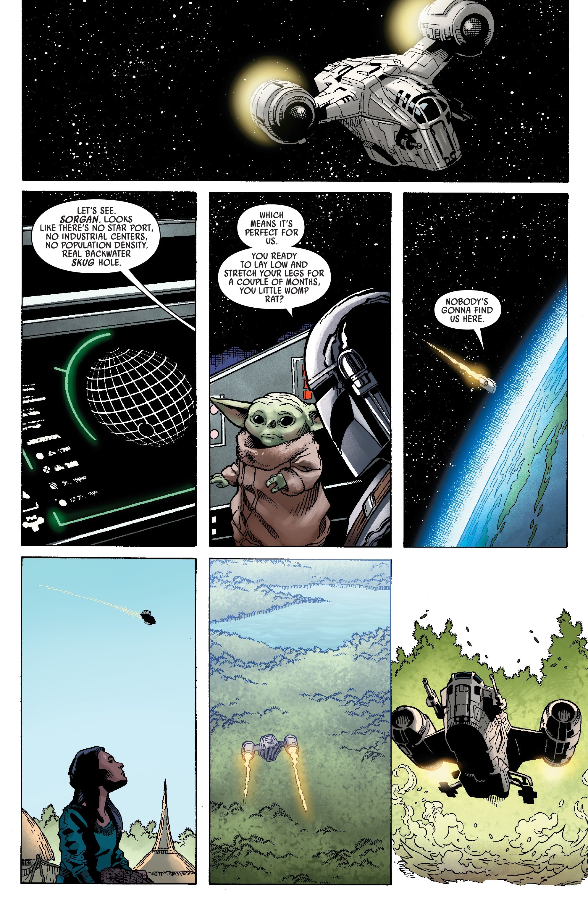 Read online Star Wars: The Mandalorian comic -  Issue #4 - 5