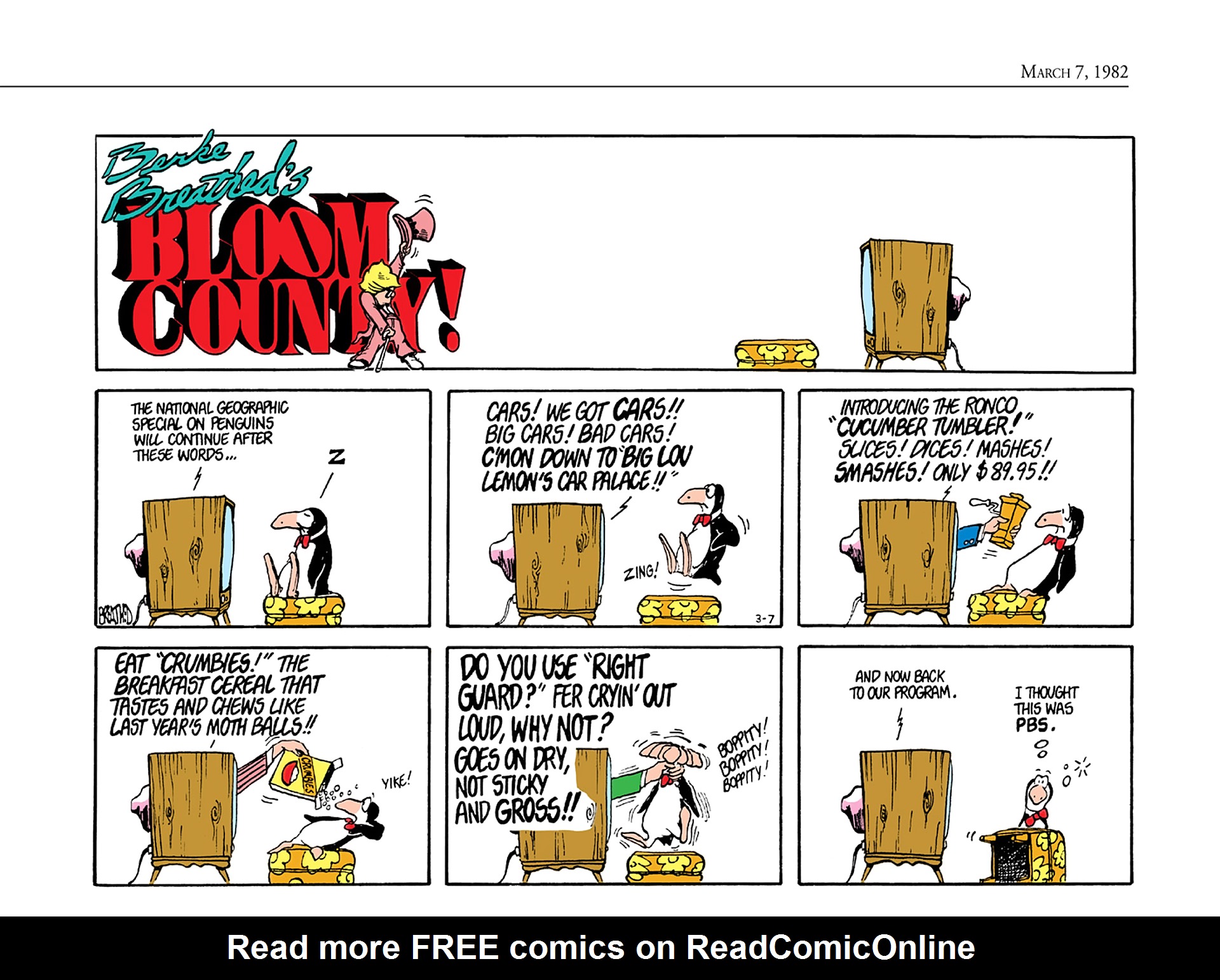 Read online The Bloom County Digital Library comic -  Issue # TPB 2 (Part 1) - 77