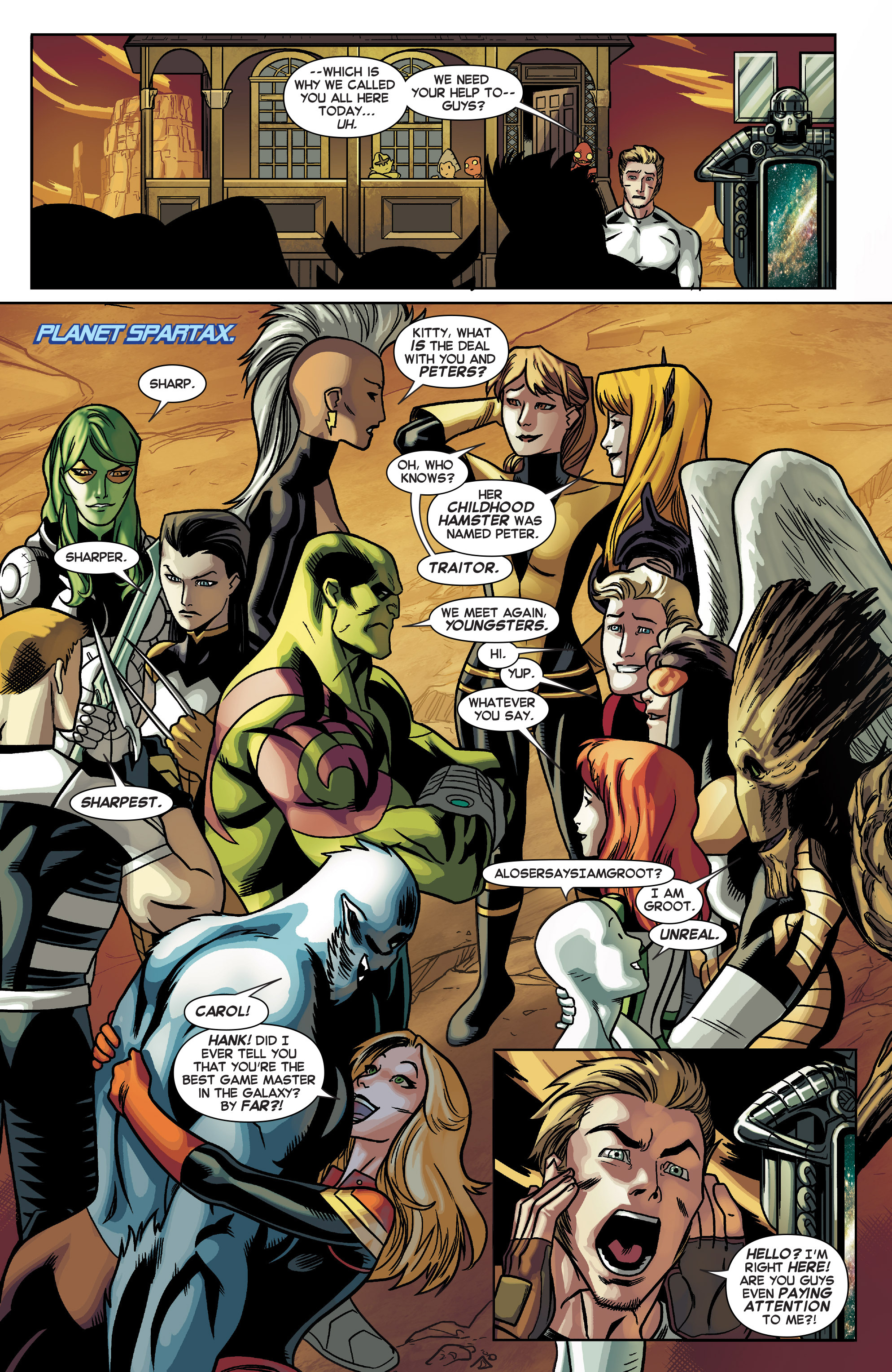 Read online Guardians of the Galaxy and X-Men: The Black Vortex Alpha comic -  Issue # Full - 18