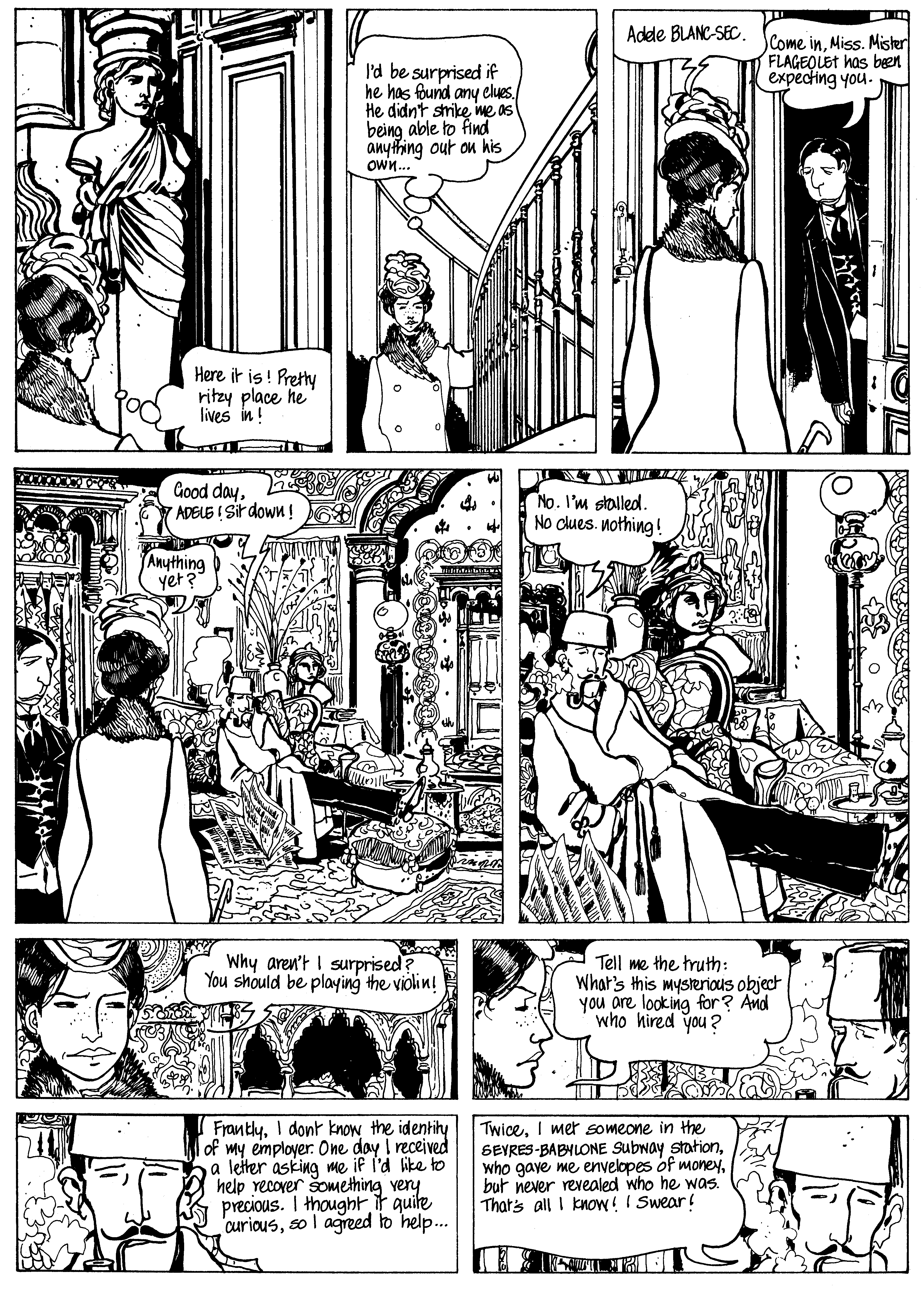 Read online The Extraordinary Adventures of Adele Blanc-Sec comic -  Issue #2 - 5