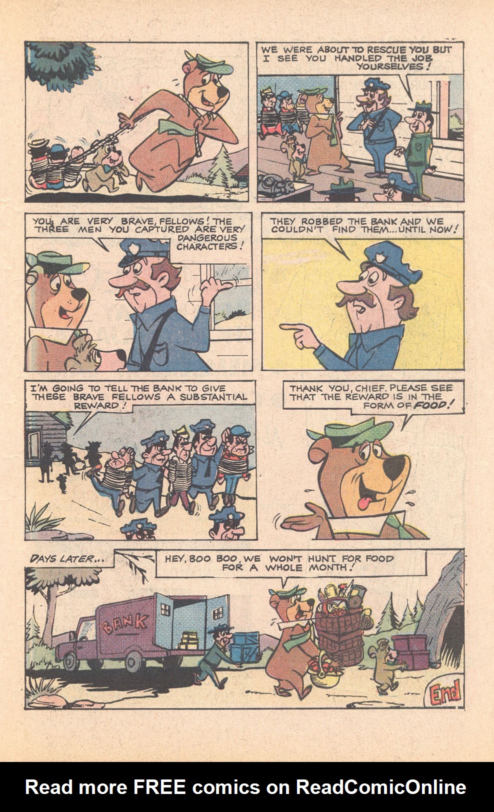 Read online Yogi Bear (1970) comic -  Issue #7 - 43
