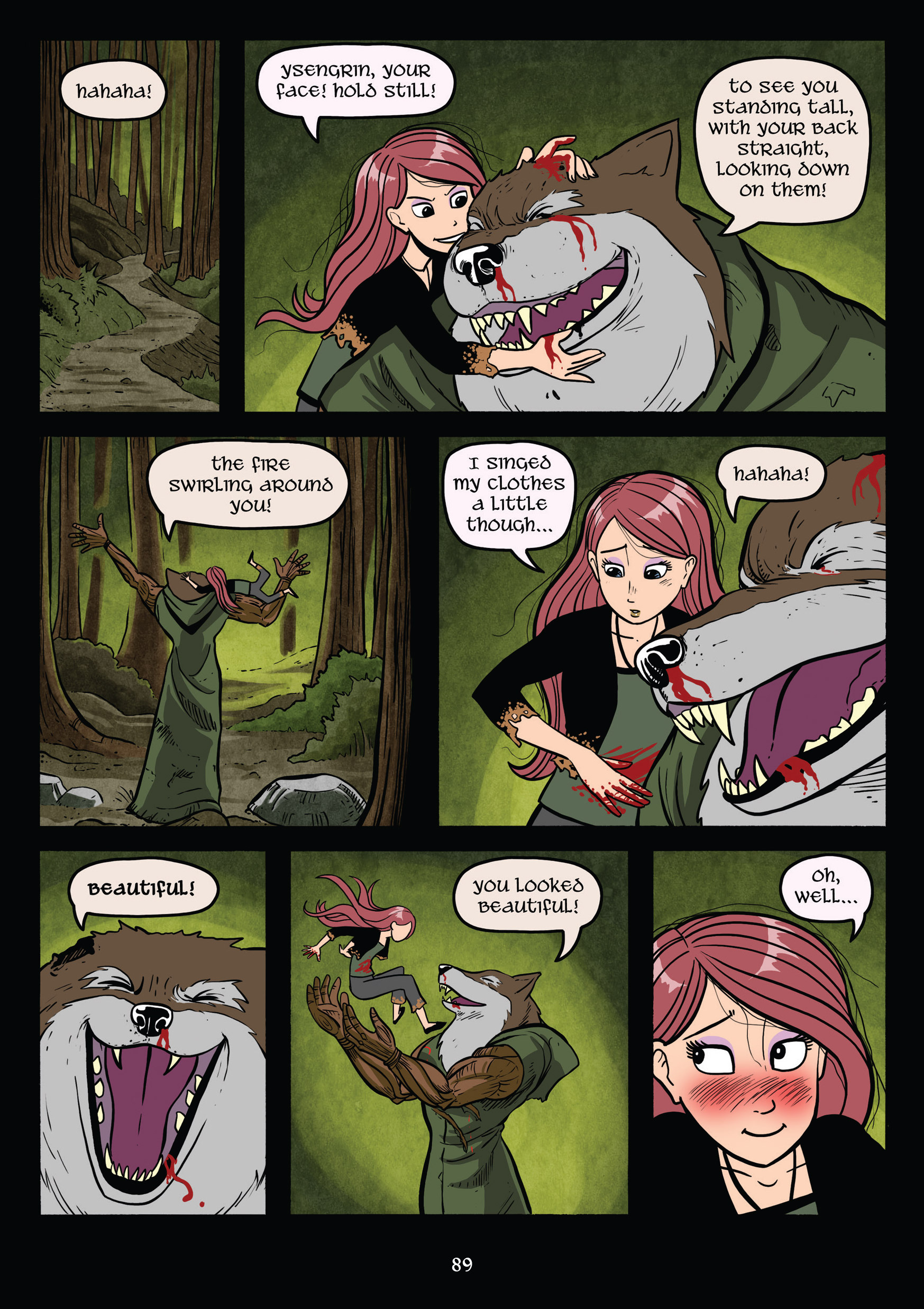 Read online Gunnerkrigg Court comic -  Issue # TPB 5 (Part 1) - 89