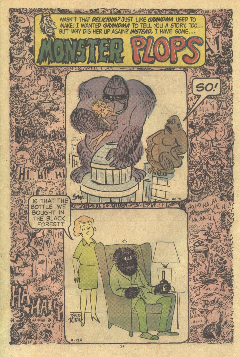 Read online Plop! comic -  Issue #4 - 25