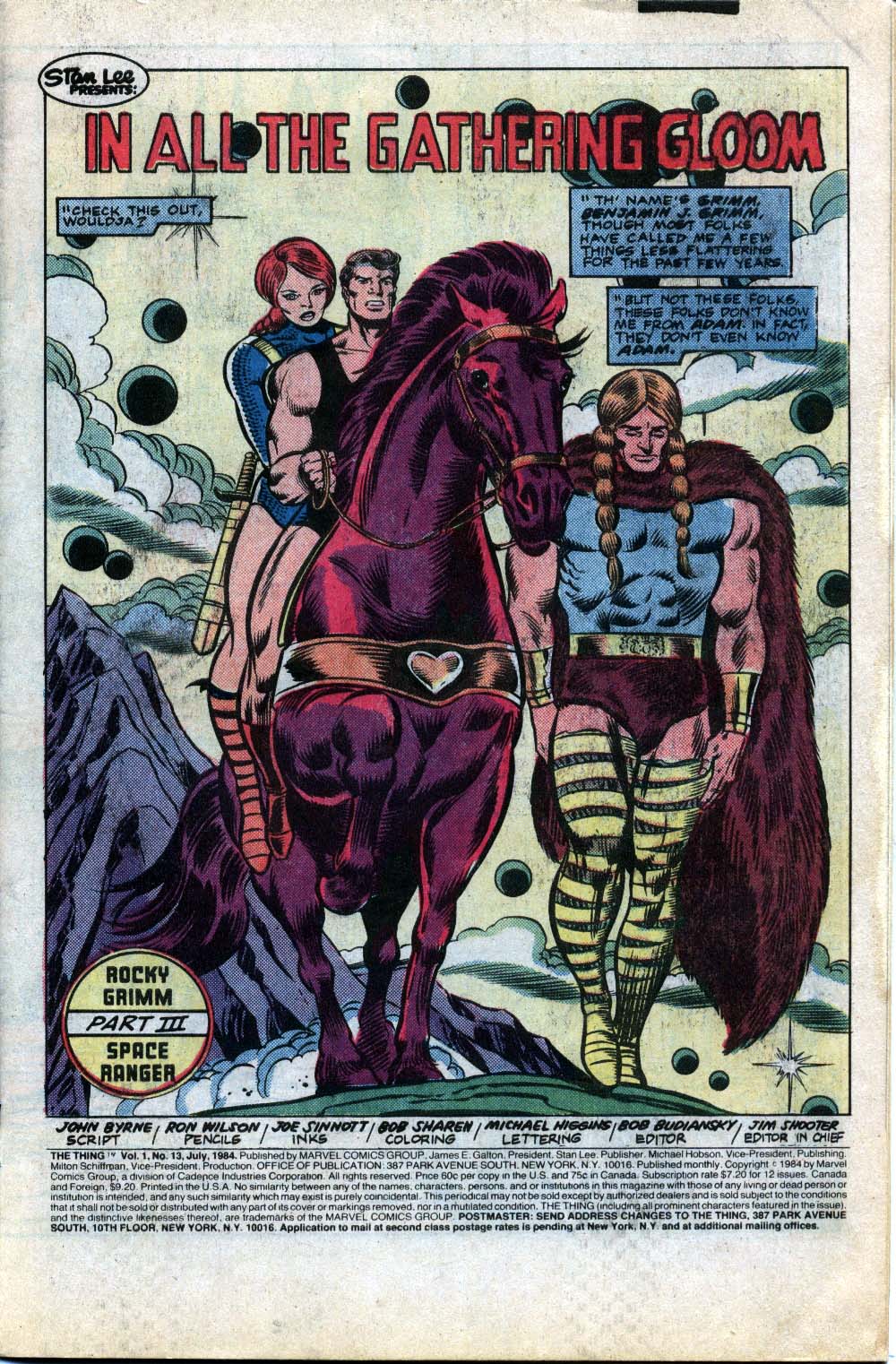 Read online The Thing comic -  Issue #13 - 2