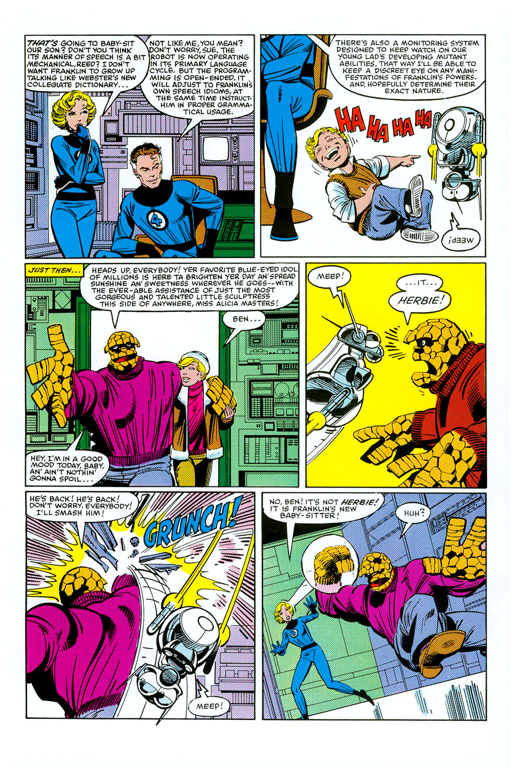 Read online Fantastic Four Visionaries: John Byrne comic -  Issue # TPB 1 - 170