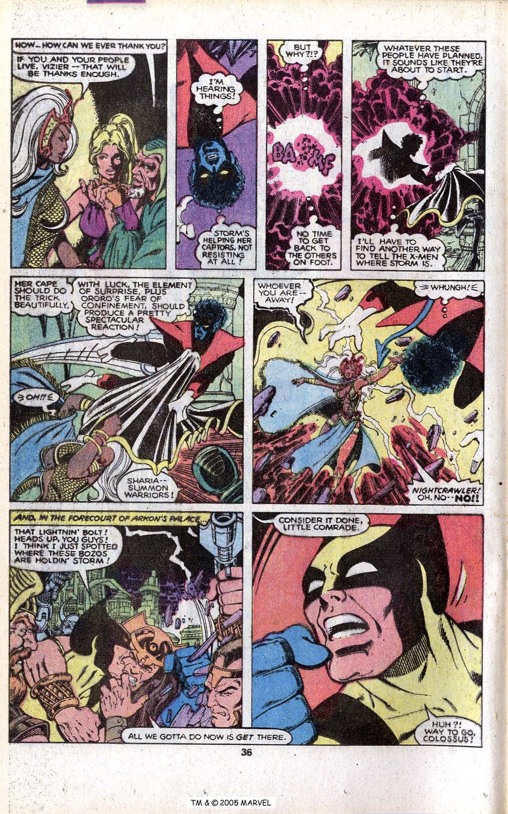 Read online X-Men Annual comic -  Issue #3 - 38