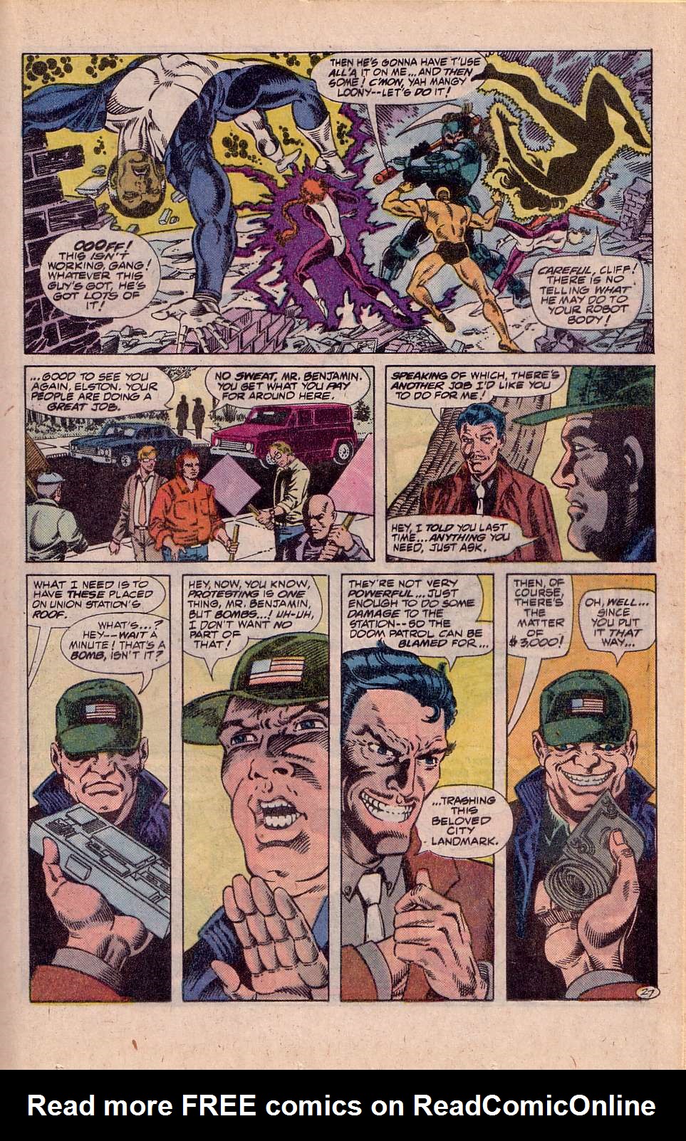 Read online Doom Patrol (1987) comic -  Issue # _Annual 1 - 28