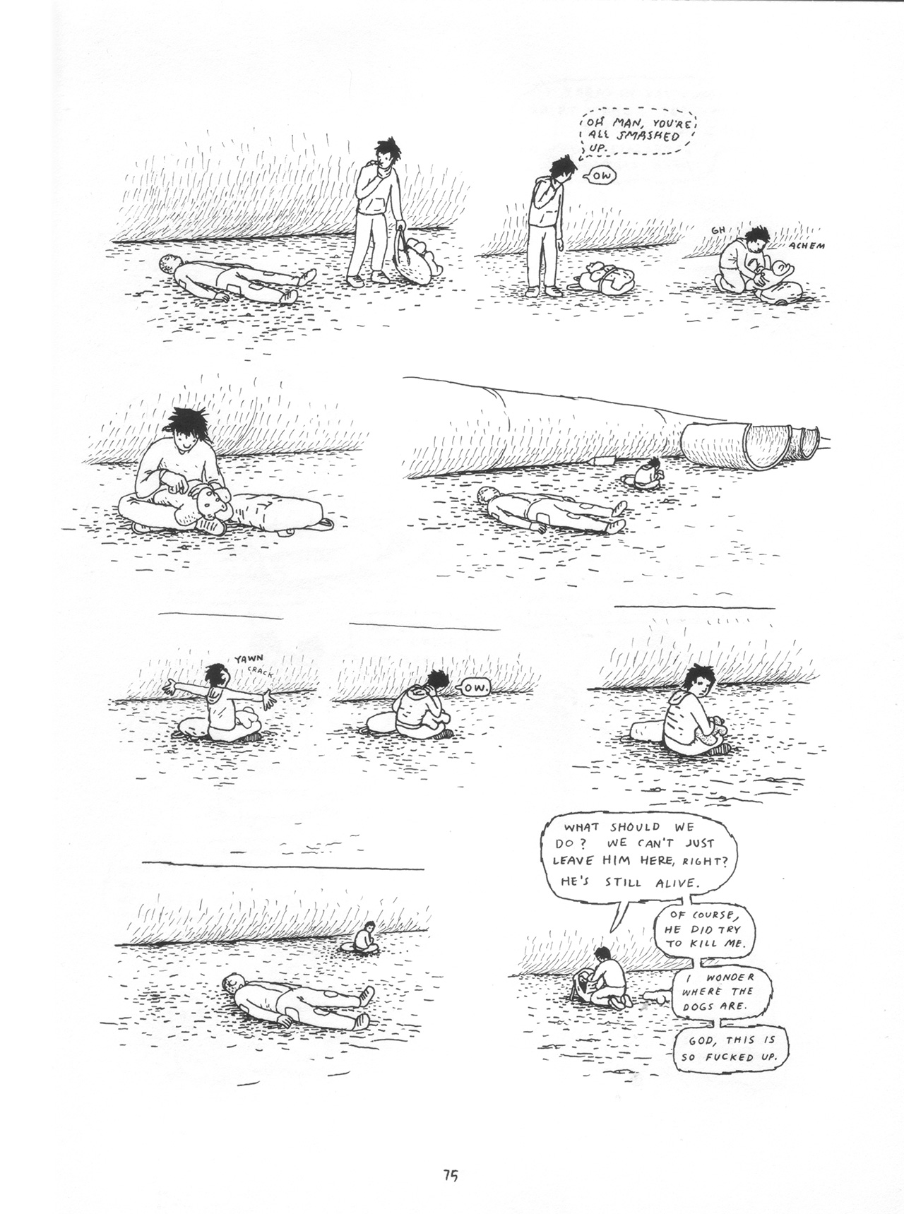 Read online Dogs and Water comic -  Issue # TPB - 73