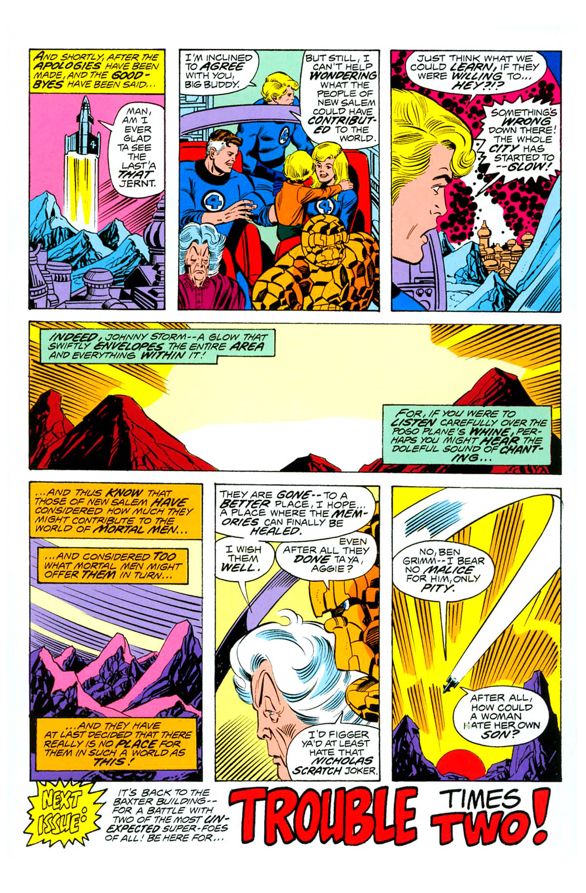 Read online Fantastic Four Visionaries: George Perez comic -  Issue # TPB 1 (Part 2) - 97