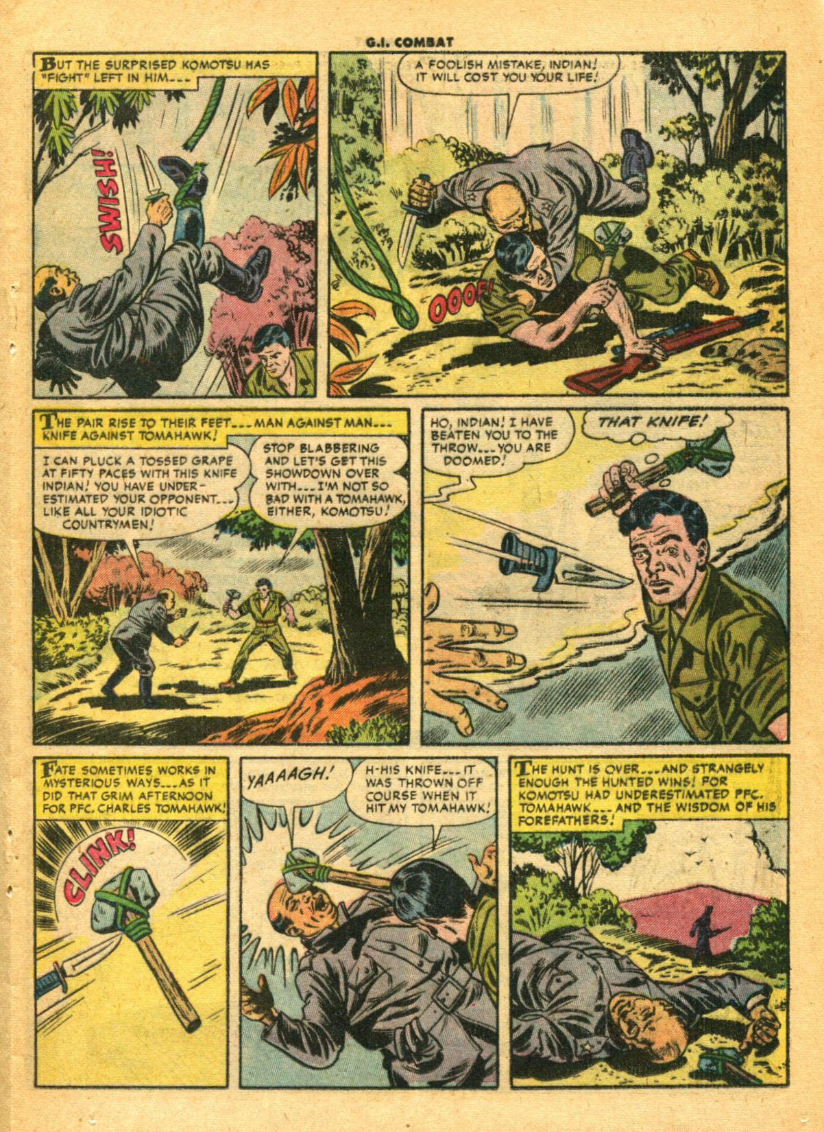 Read online G.I. Combat (1952) comic -  Issue #16 - 16