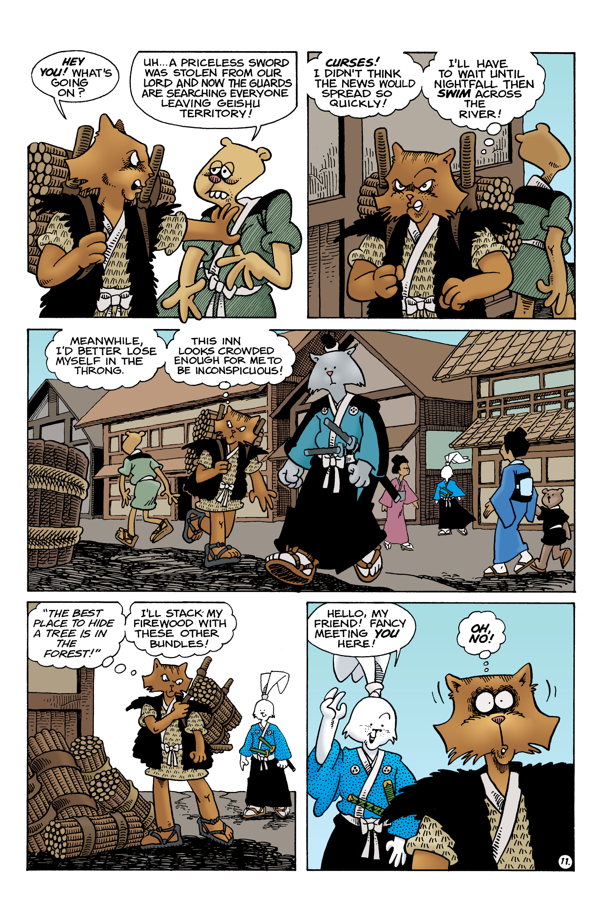 Read online Usagi Yojimbo: Wanderer’s Road comic -  Issue #6 - 13