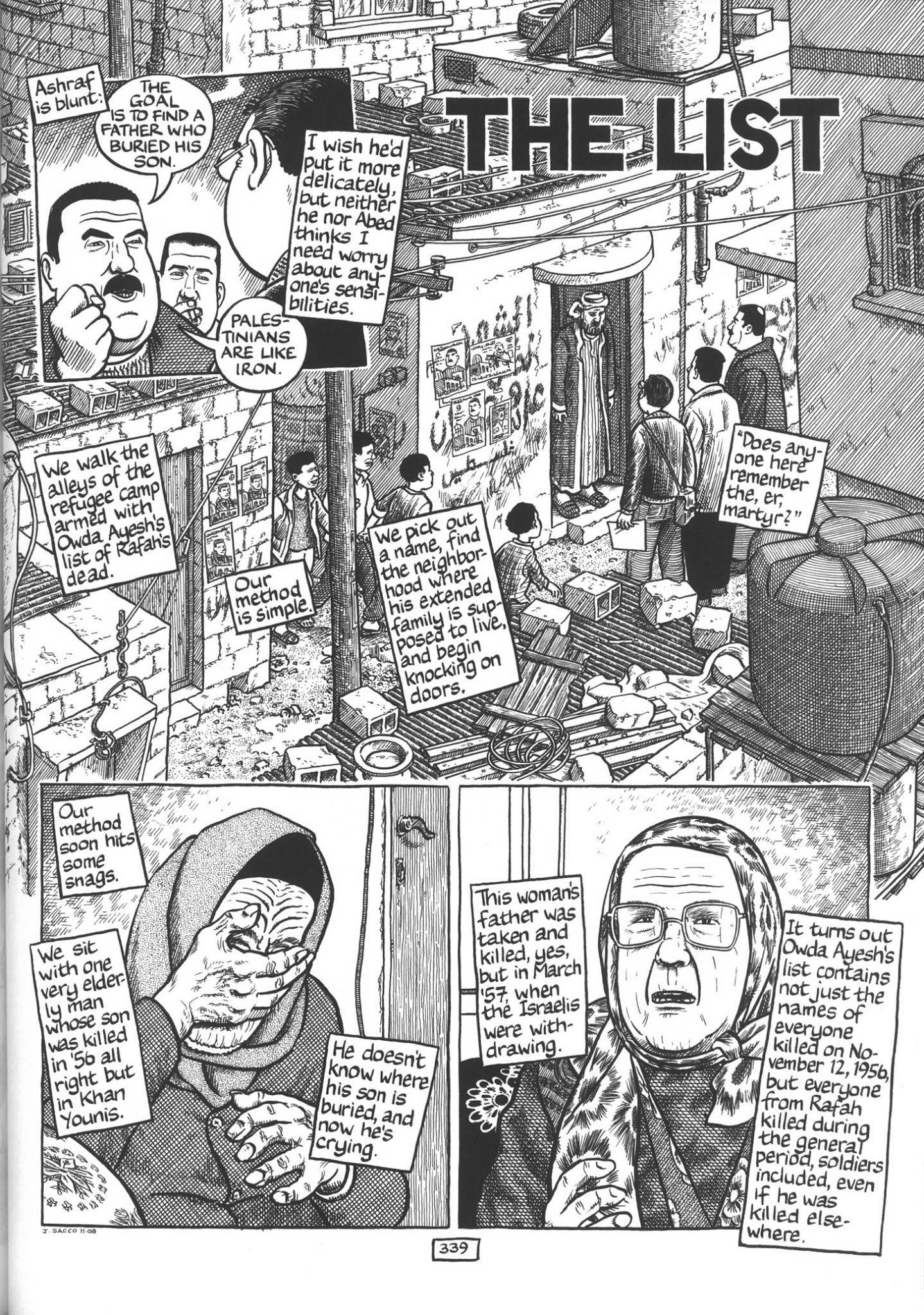 Read online Footnotes in Gaza comic -  Issue # TPB - 356