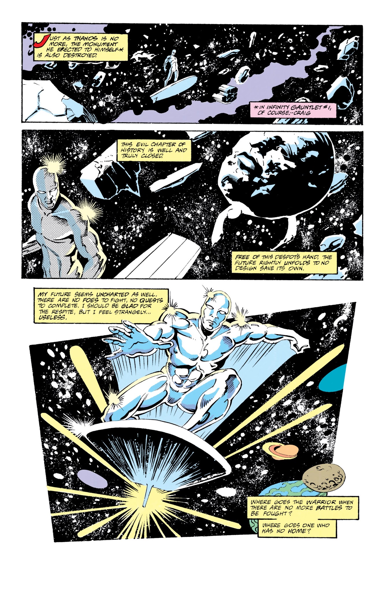 Read online Silver Surfer Epic Collection comic -  Issue # TPB 7 - 411