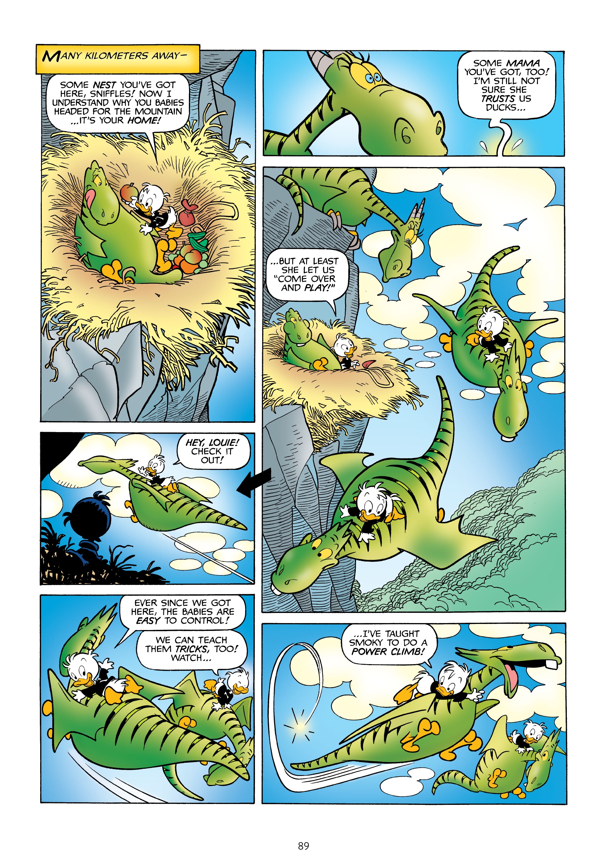 Read online Donald Duck and Uncle Scrooge: World of the Dragonlords comic -  Issue # TPB (Part 1) - 90