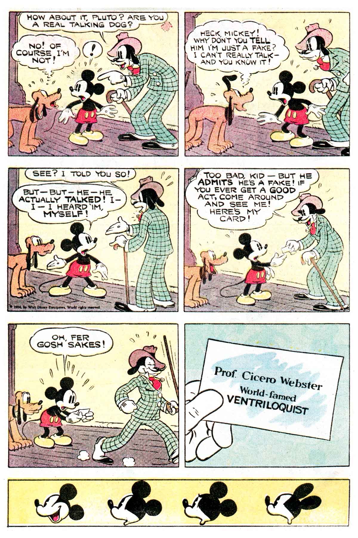 Read online Walt Disney's Mickey Mouse comic -  Issue #221 - 32