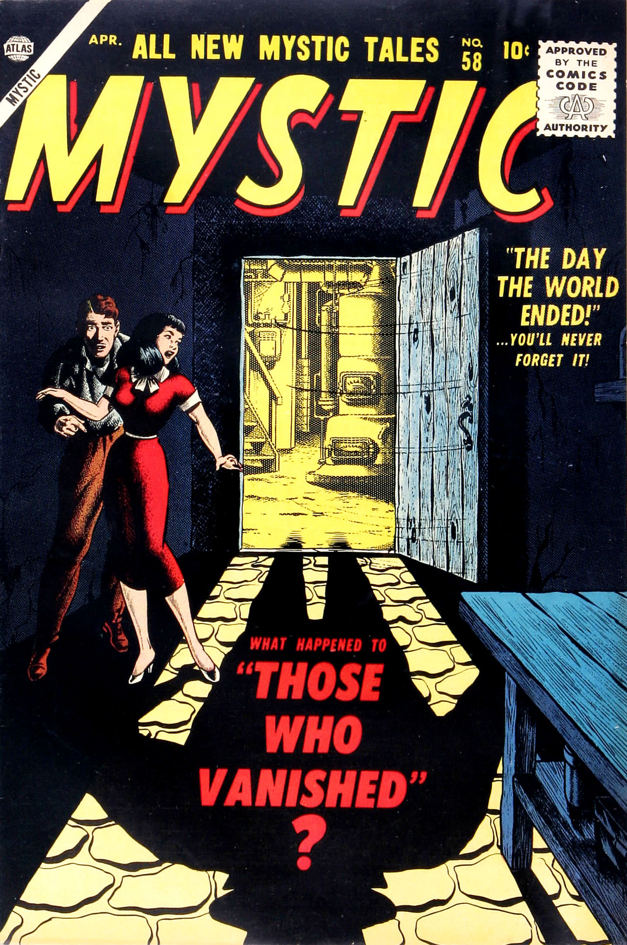 Read online Mystic (1951) comic -  Issue #58 - 1