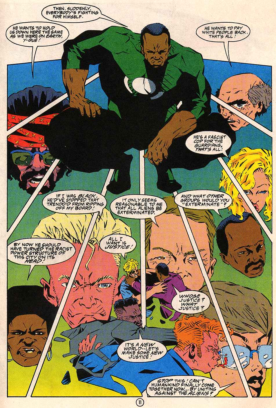Read online Green Lantern: Mosaic comic -  Issue #8 - 11